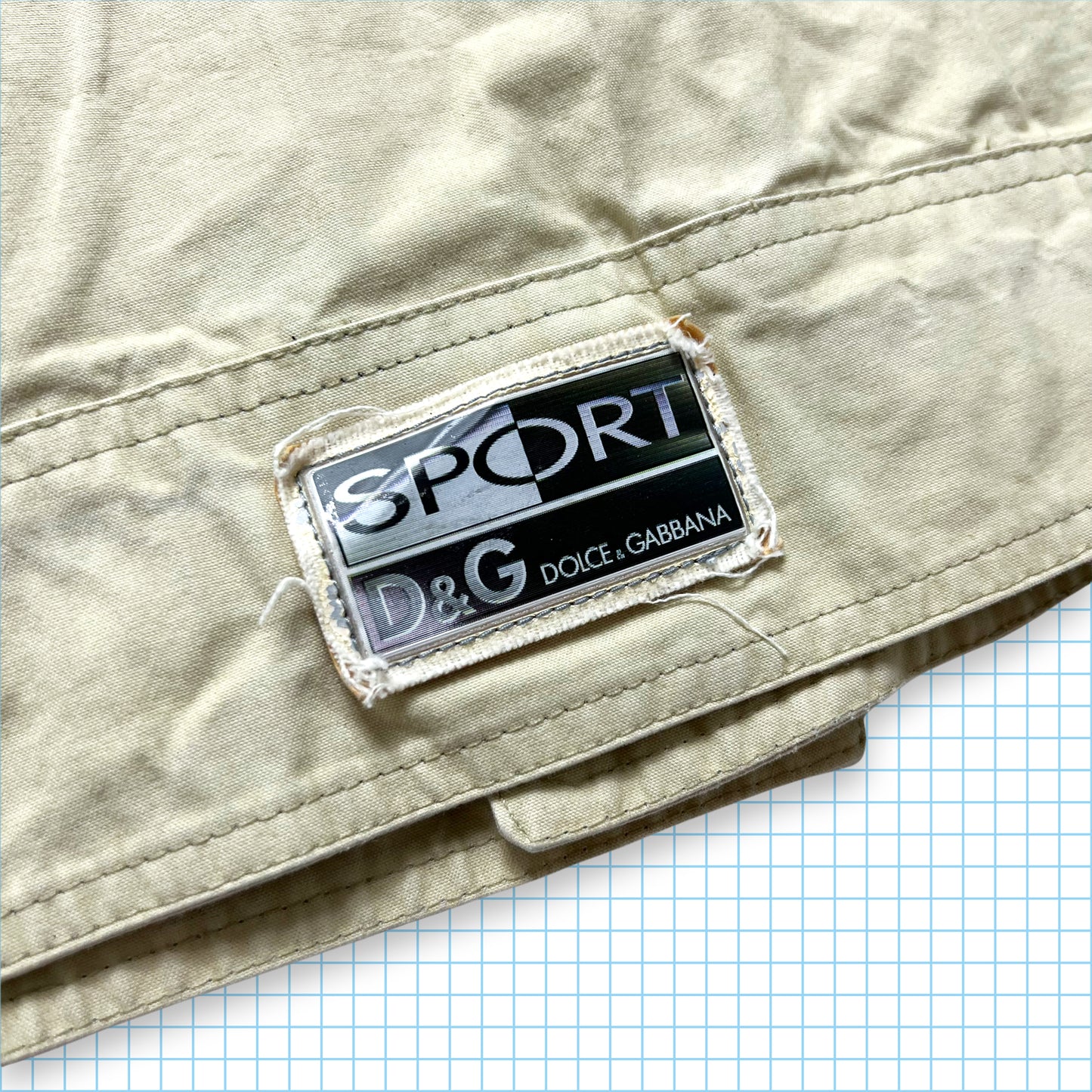 Vintage Dolce & Gabbana Sport Technical Harrington Jacket - Small / Medium