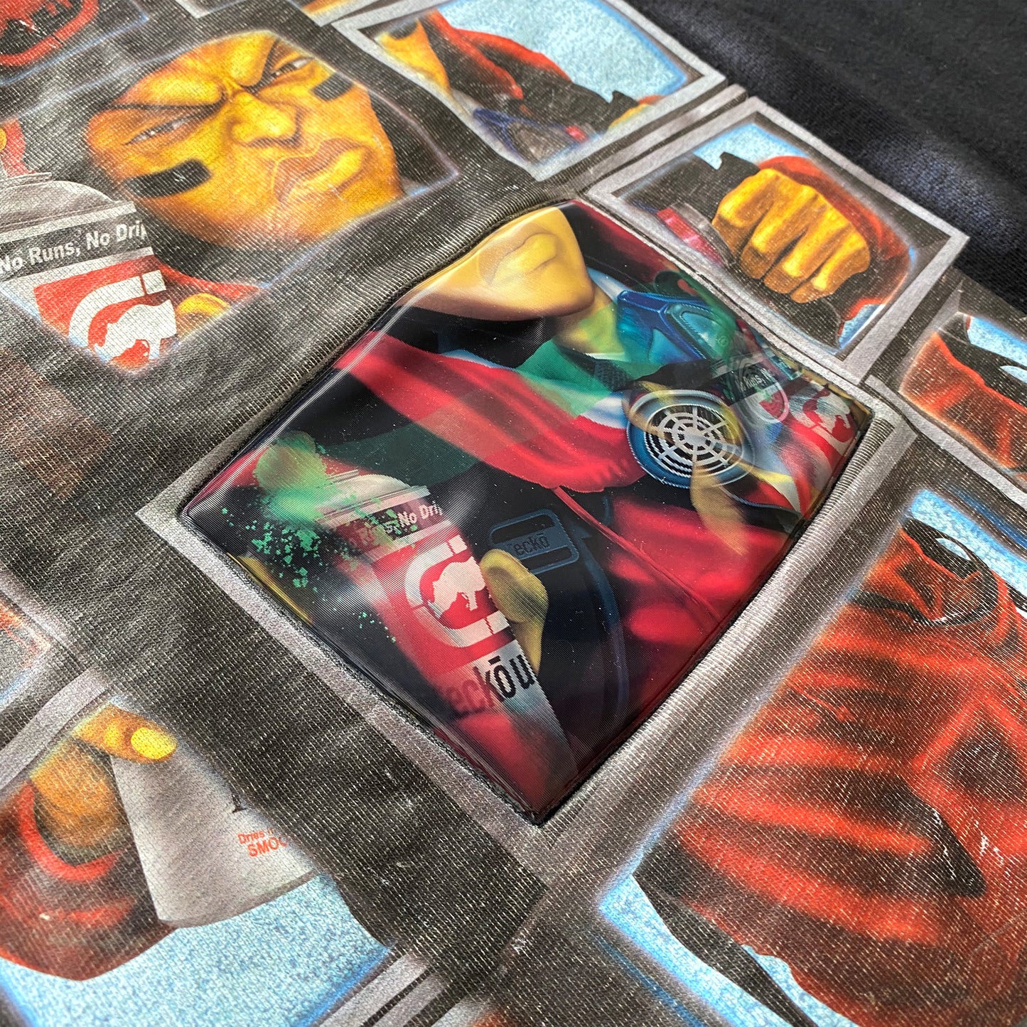 Ecko Unlimited Hologram TV Stack Tee - Extra Large