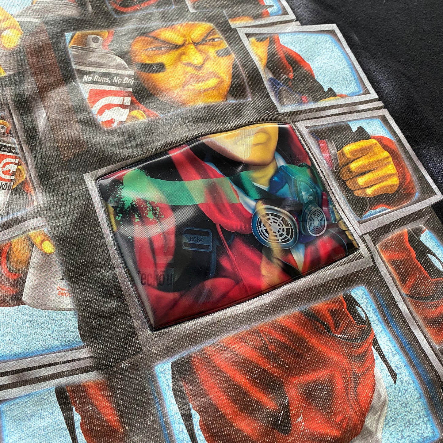 Ecko Unlimited Hologram TV Stack Tee - Extra Large