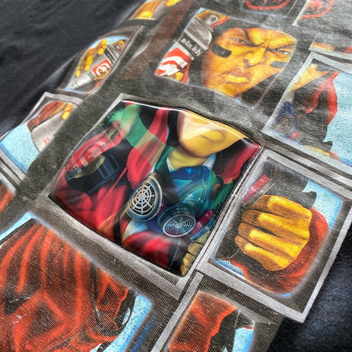 Ecko Unlimited Hologram TV Stack Tee - Extra Large