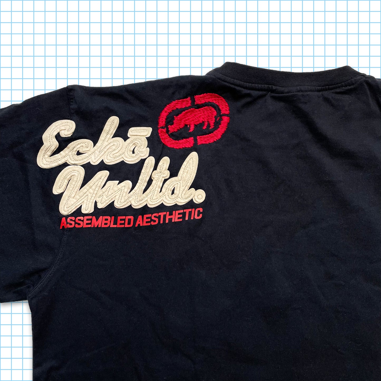 Vintage Ecko Unltd 'Getting Up' T-Shirt - Extra Large