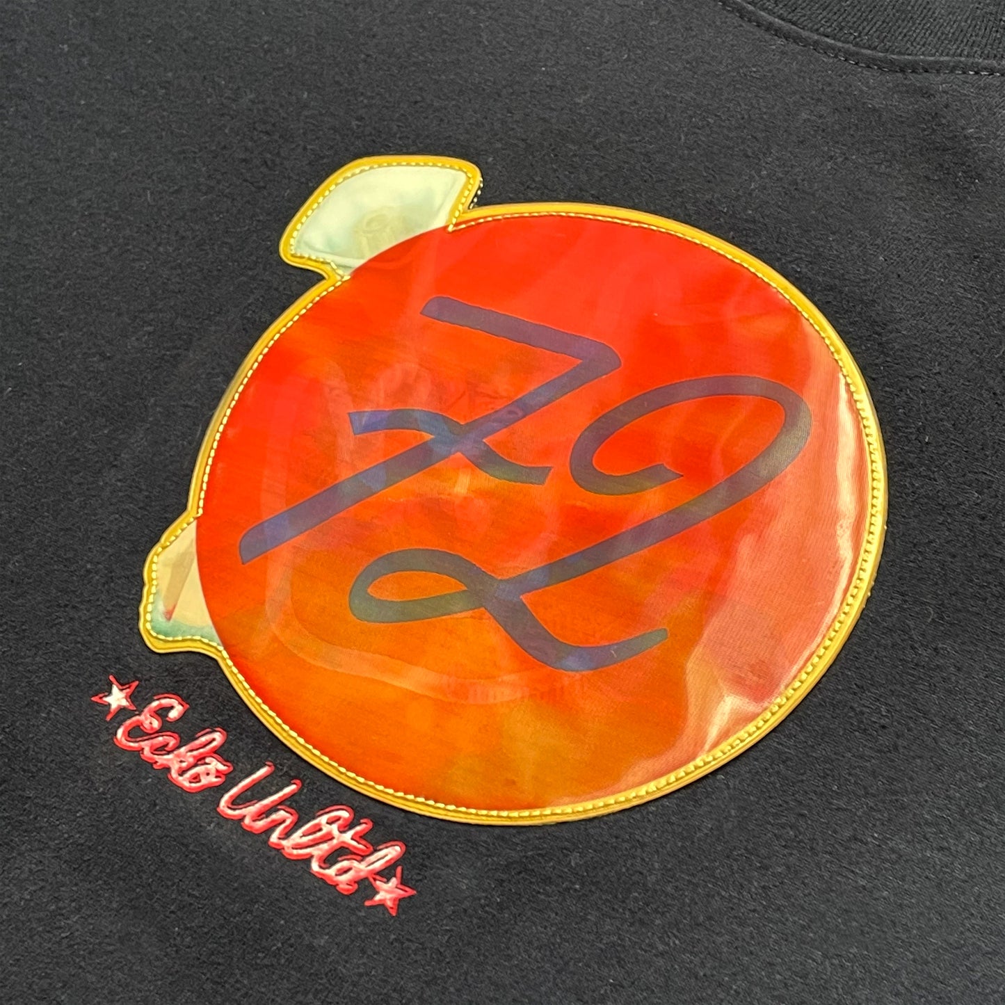 Vintage Ecko Unltd Hologram '3D' Front Graphic Longsleeve - Large