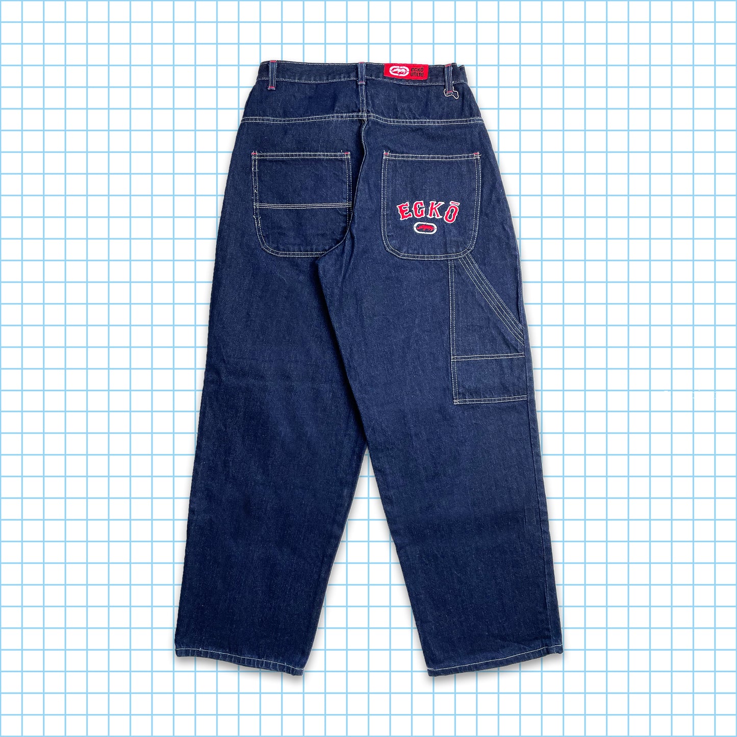 Vintage Ecko Unltd Indigo Carpenter Jeans - 30" / 32" Waist
