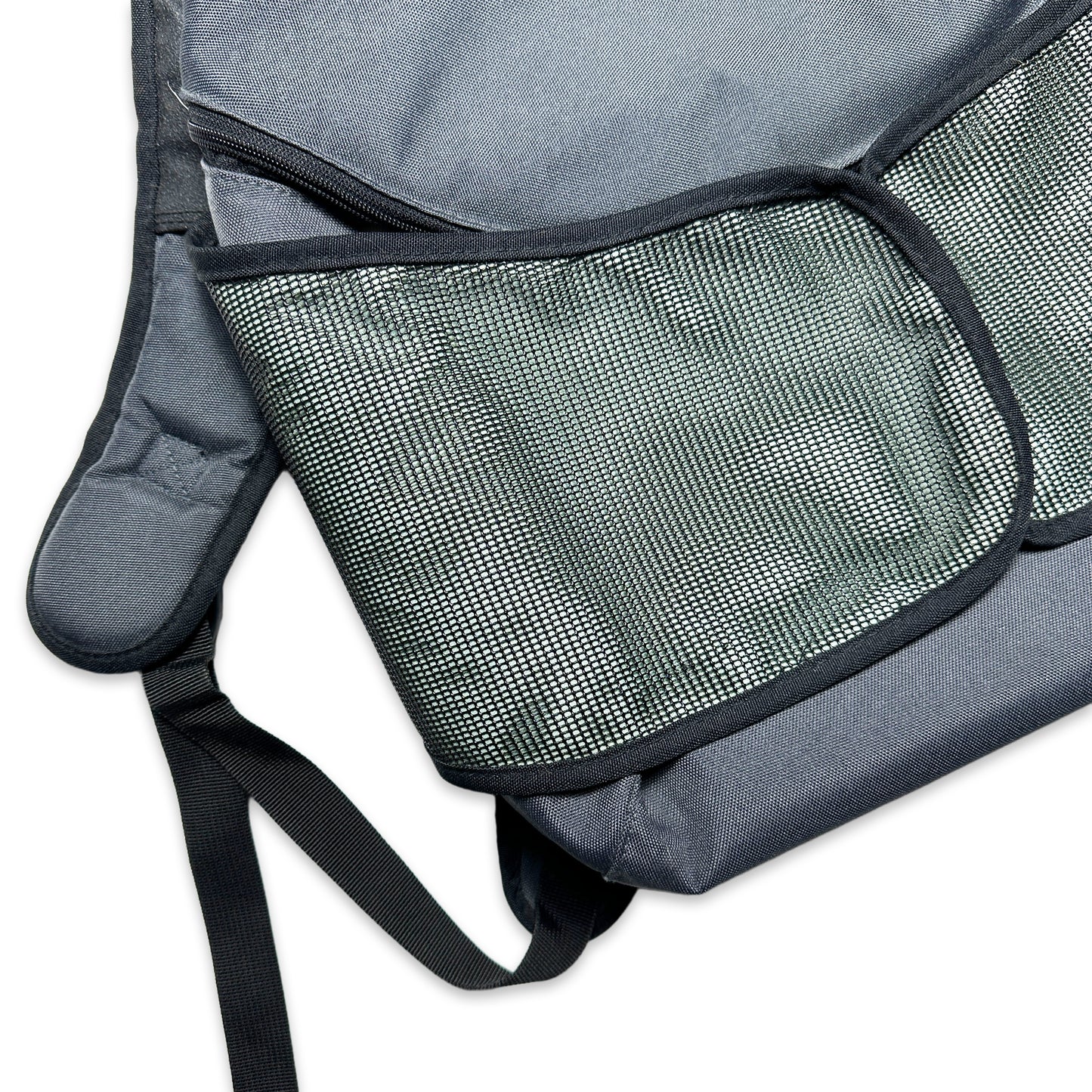 Slate Grey/Turquoise Modular Concealed Pocket Backpack