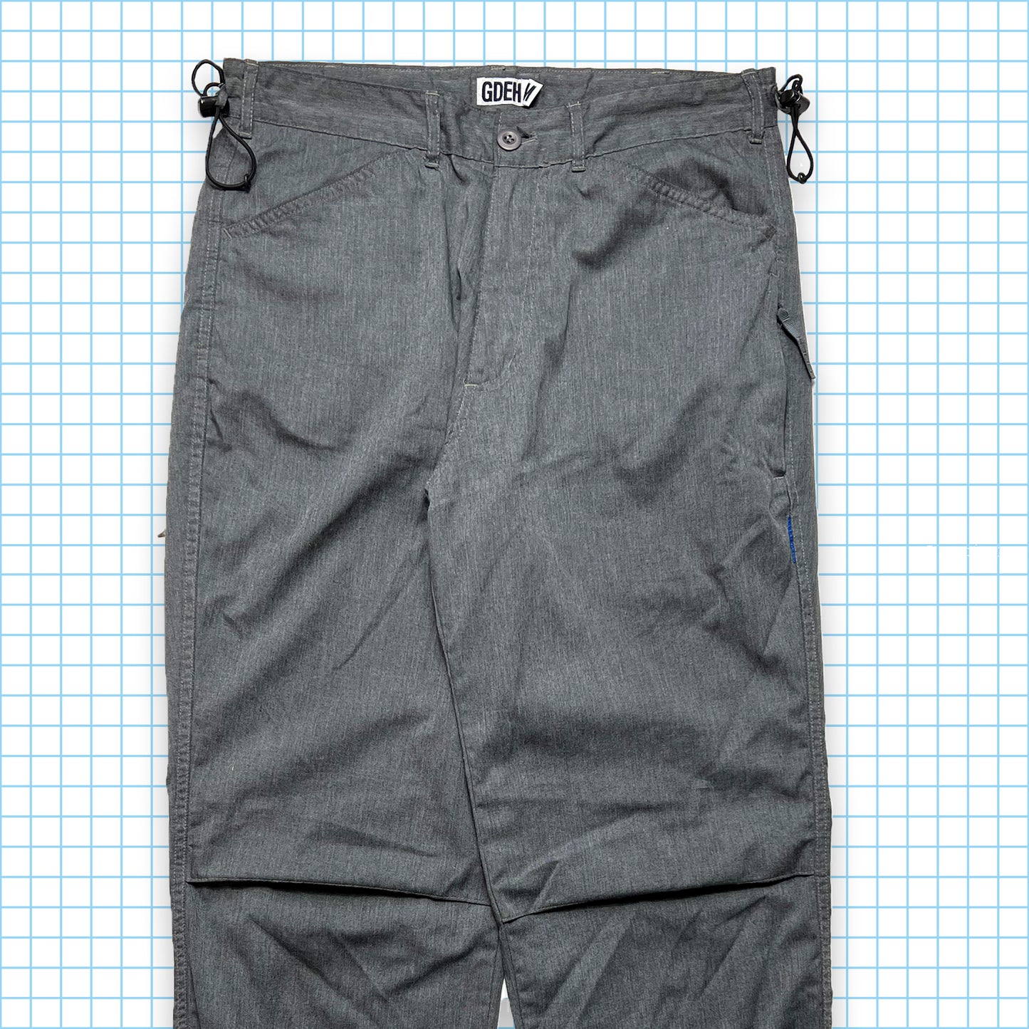 Vintage Goodenough Knee Dart Grey Pant - 30" Waist