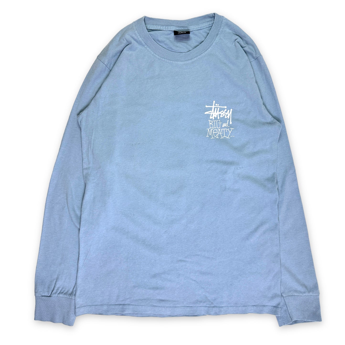 Stüssy Big and Meaty Longsleeve Tee - Medium
