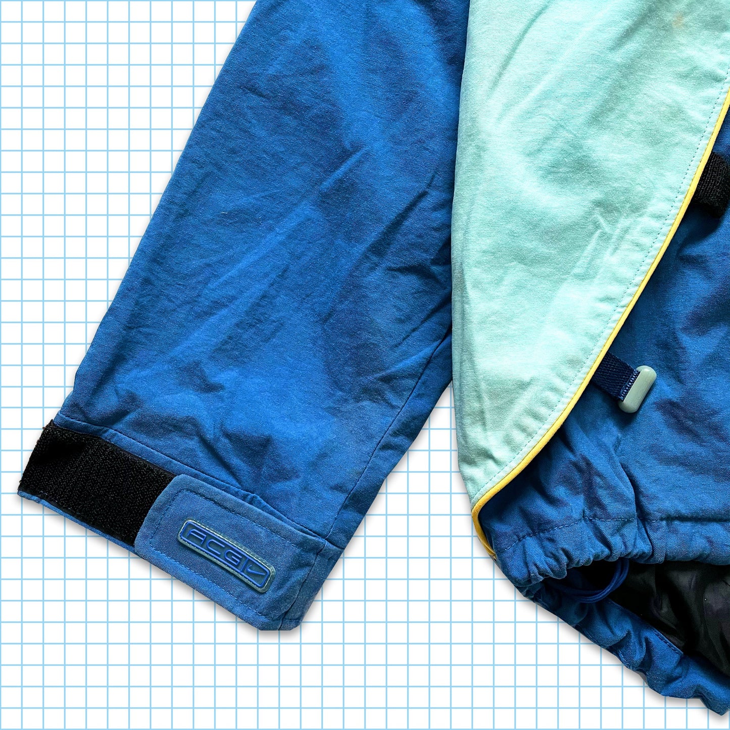 Vintage Nike ACG Two Tone Storm-Fit Heavy Padded Jacket - Extra Large / Extra Extra Large