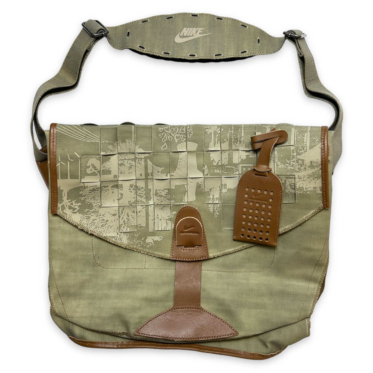 Early 2000's Nike Considered Cross Body Satchel Bag