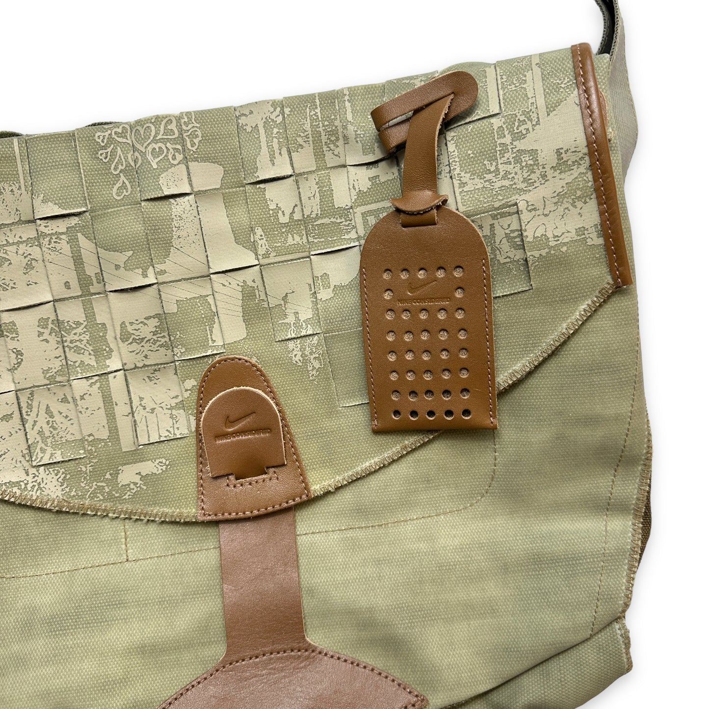 Early 2000's Nike Considered Cross Body Satchel Bag