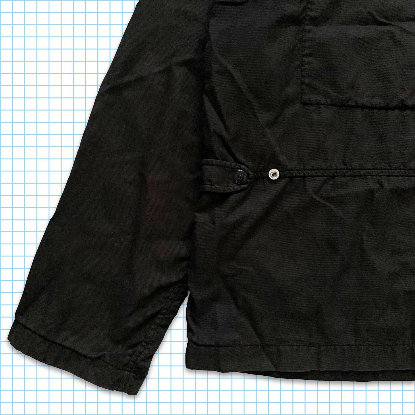 Stone Island ダブル ブレスト ポケット ハリントン ジャケット SS06' - エクストラ ラージ / エクストラ エクストラ ラージ