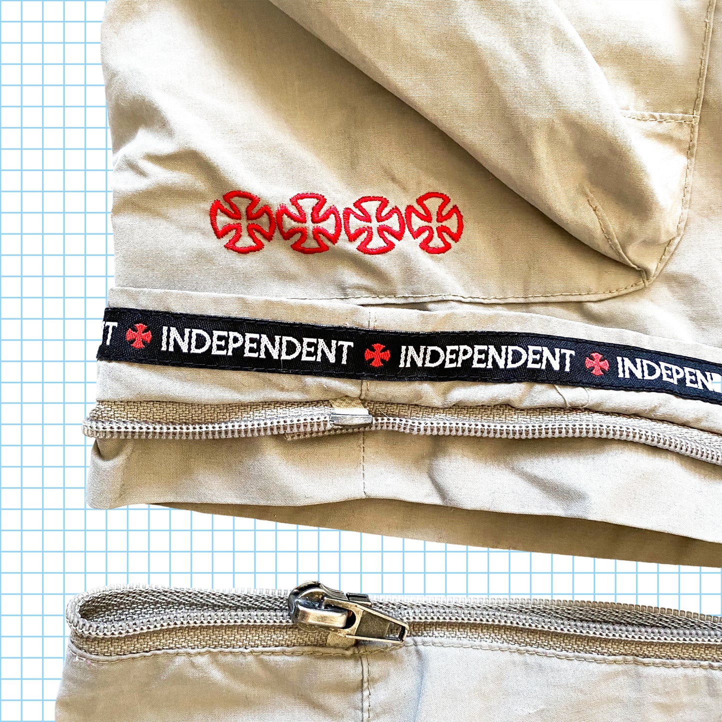 Independent Trucks Multi Pocket 2in1 Convertible Cargos - 34" Waist