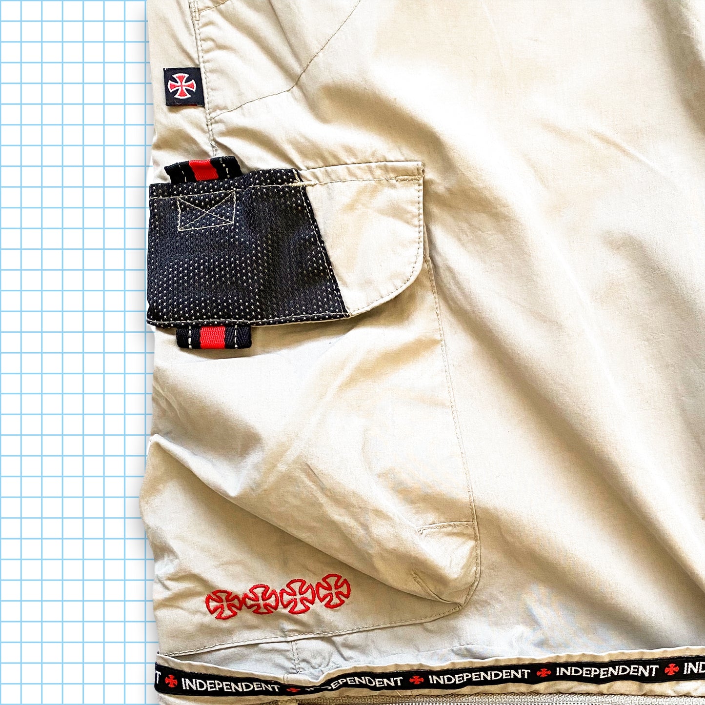 Independent Trucks Multi Pocket 2in1 Convertible Cargos - 34" Waist