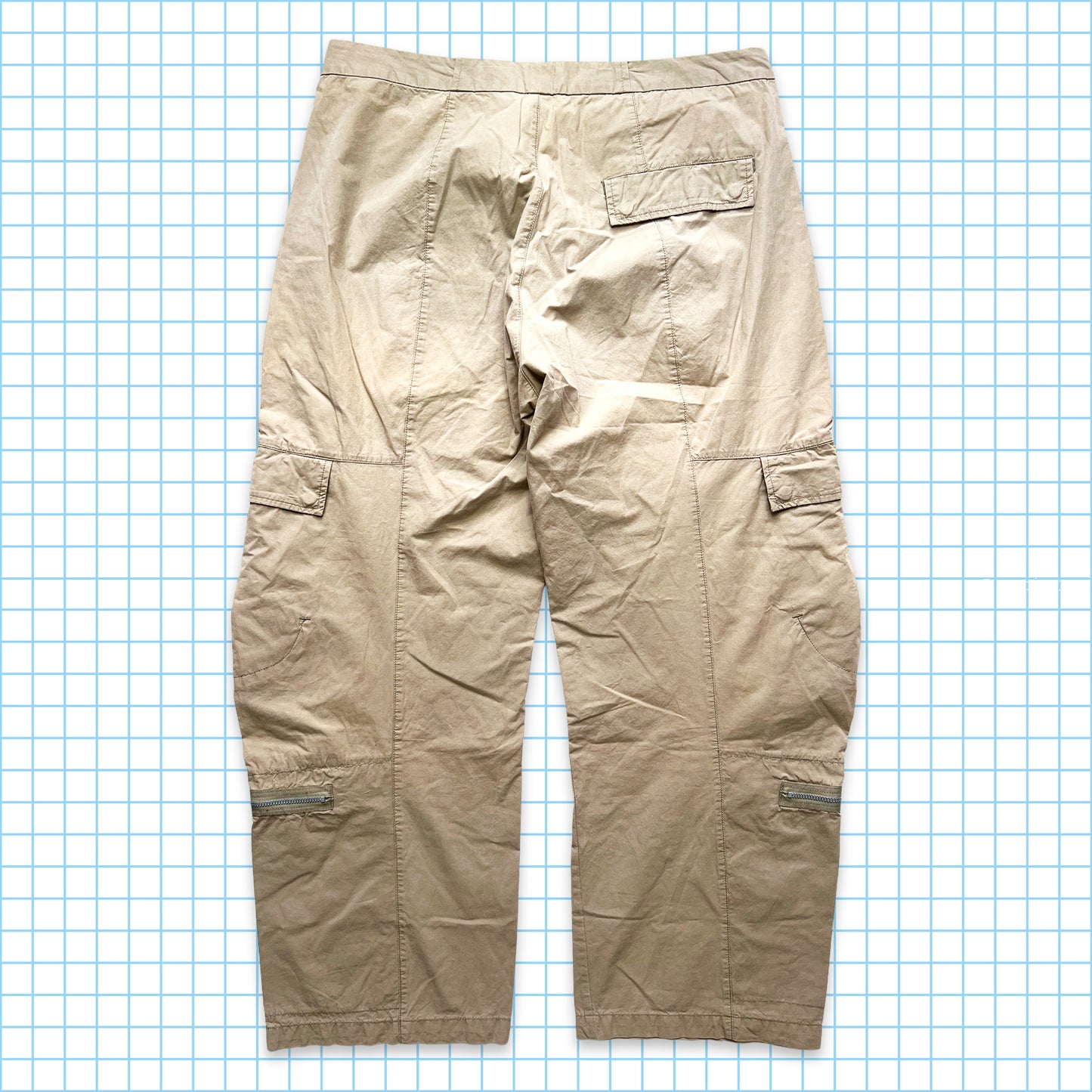 Pantalon cargo multi-poches Marithé François Girbaud - Taille 34"