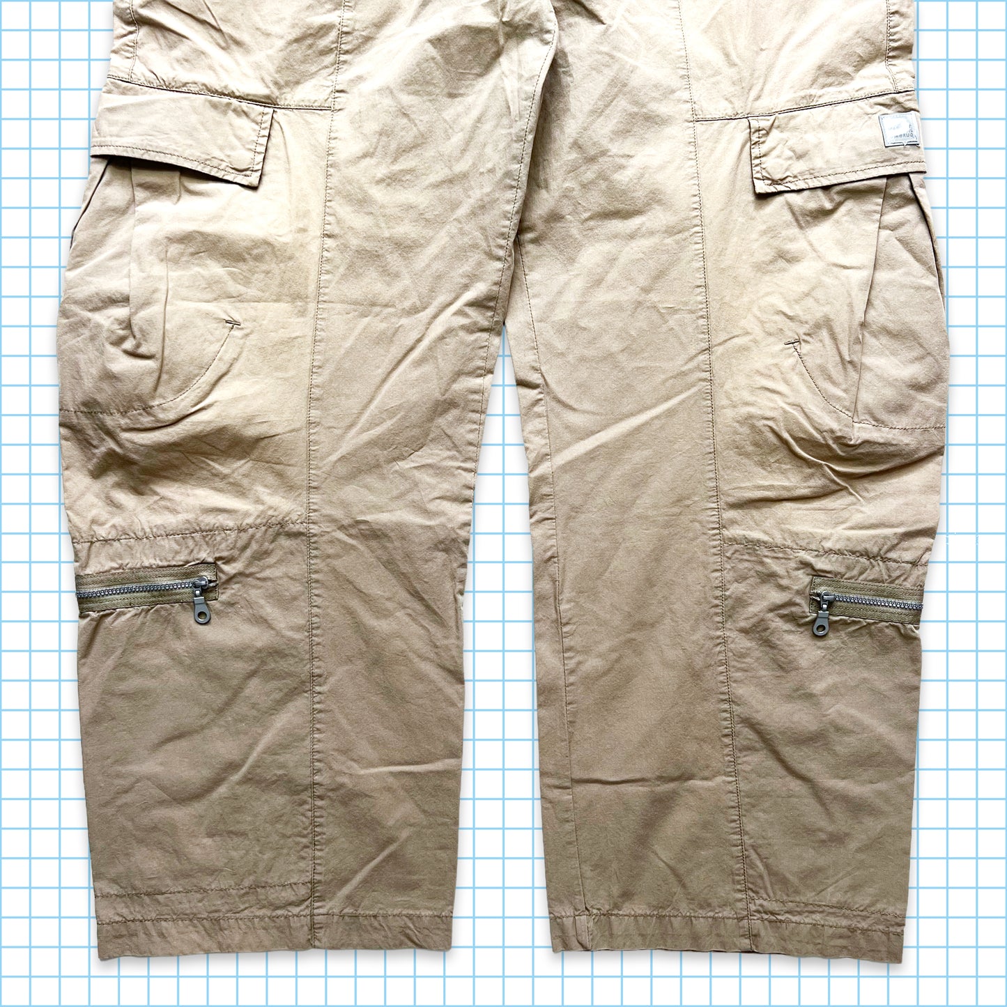 Pantalon cargo multi-poches Marithé François Girbaud - Taille 34"
