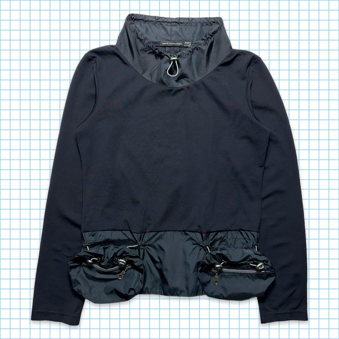 Marithé + François Girbaud Stash Pocket Funnel Neck - Womens 6-8