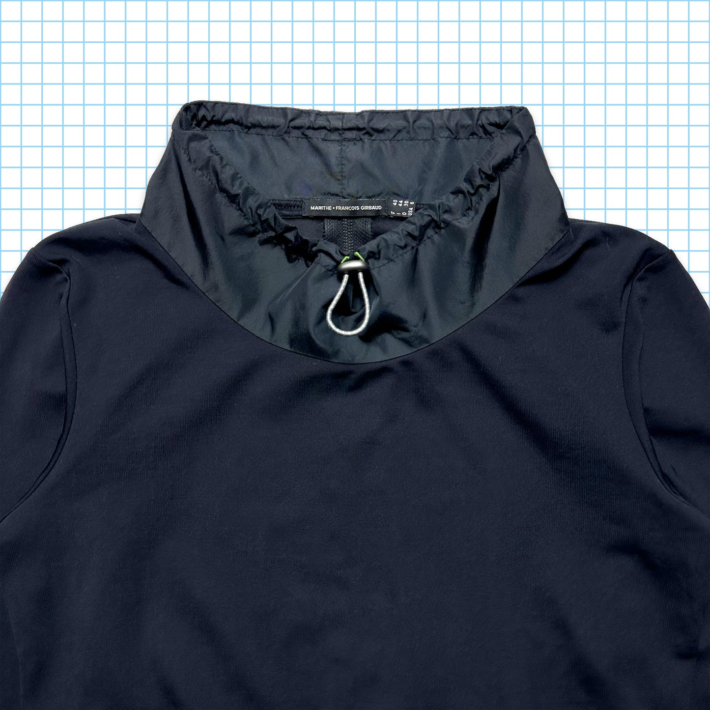Marithé + François Girbaud Stash Pocket Funnel Neck - Womens 6-8