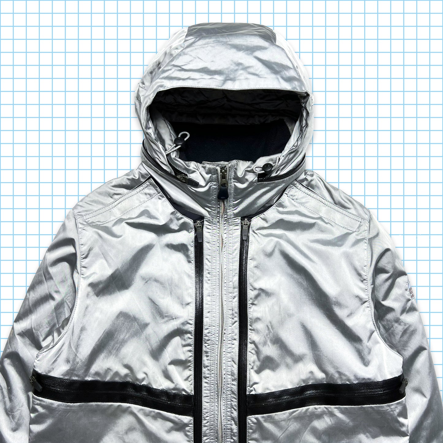 Marithé+François Girbaud ActLive Silver Butterfly Jacket - Small / Medium
