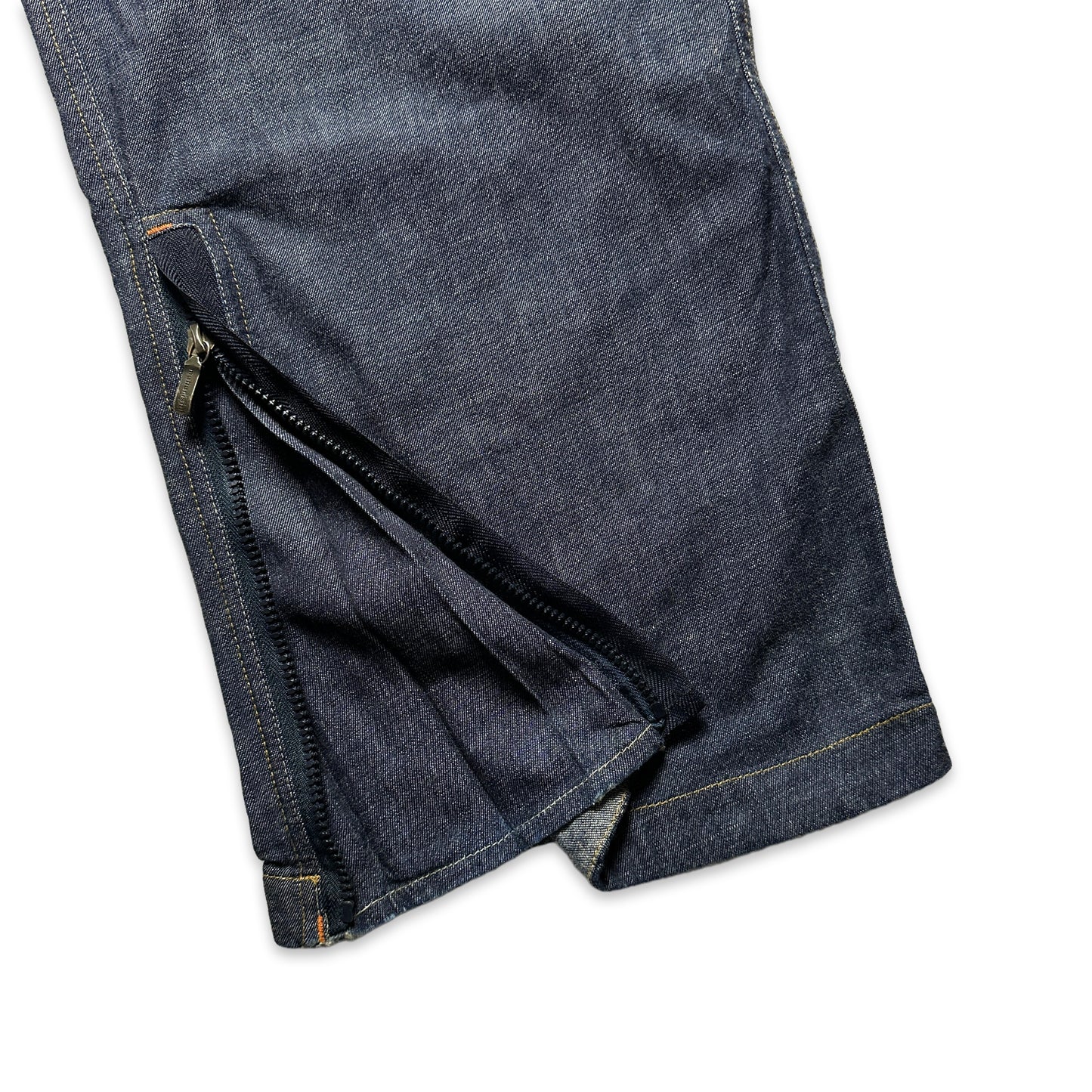 Pantalon aux genoux à pinces en denim Maharishi - Grand