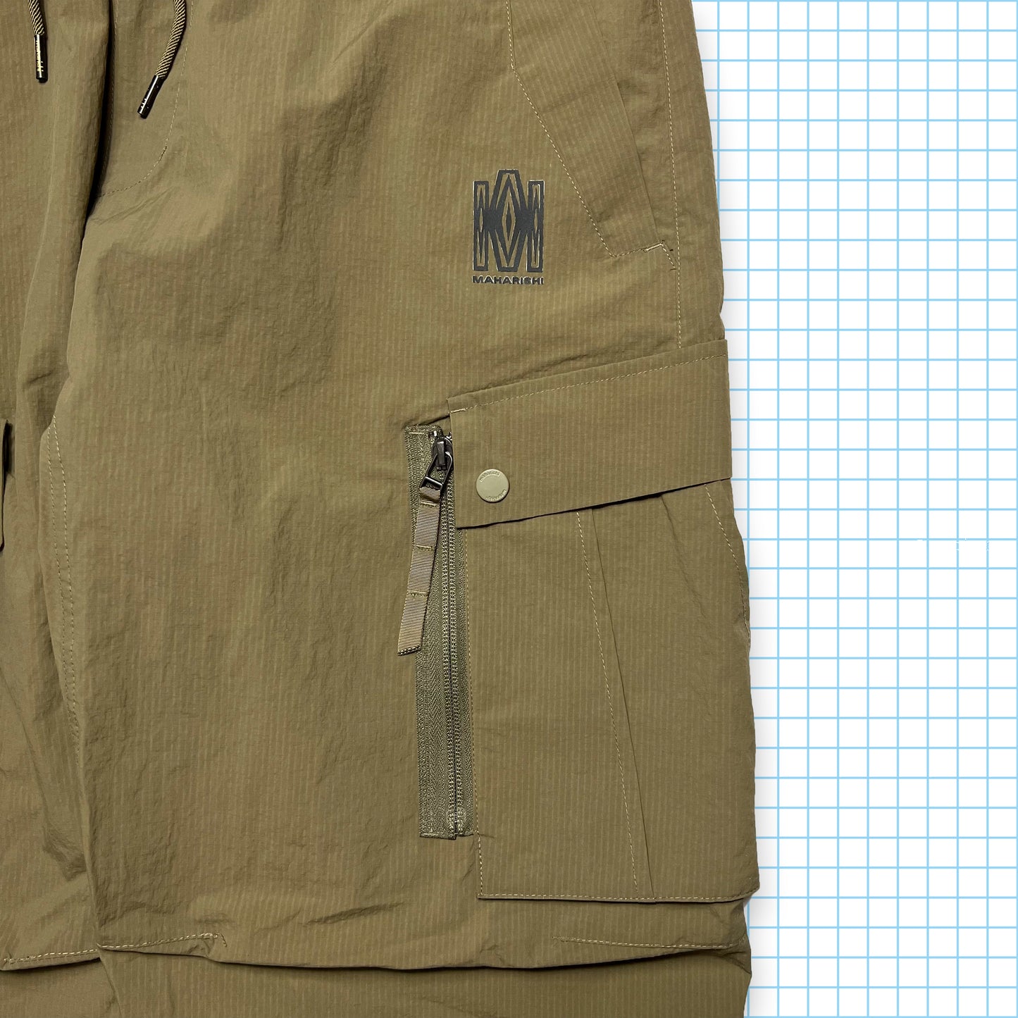 Maharishi 2in1 3D Removable Cargo Pocket/Side Bag Trousers - Large / Extra Large