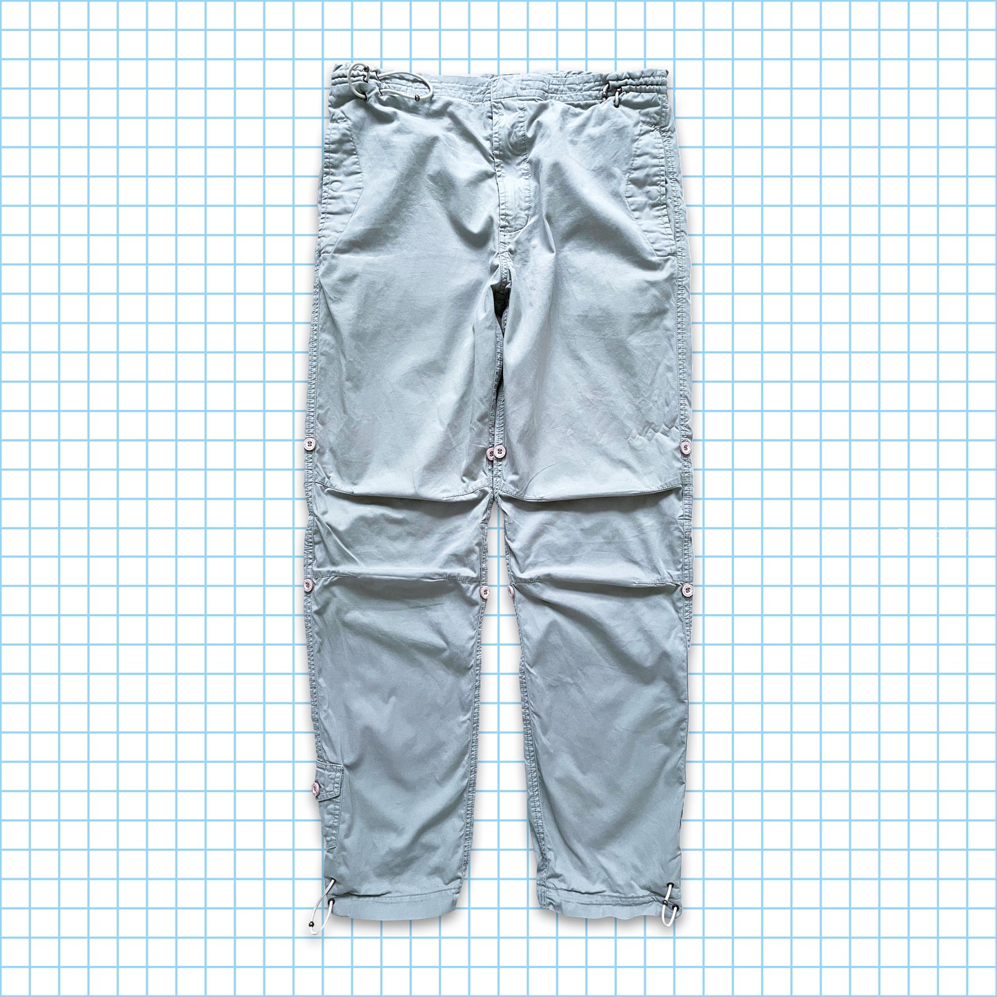 Maharishi ベイビーブルー コンバーチブル スノパンツ - S