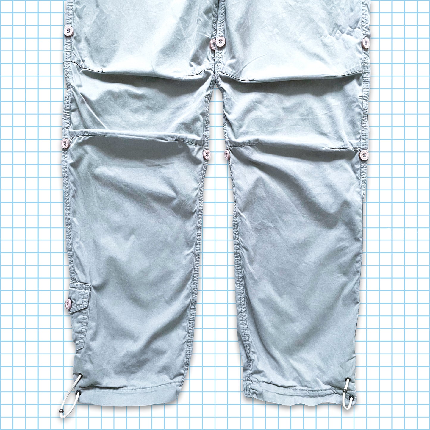 Maharishi ベイビーブルー コンバーチブル スノパンツ - S