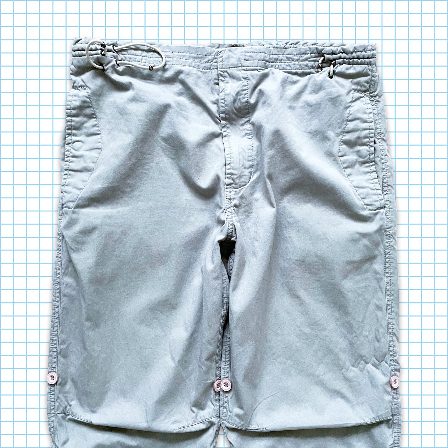 Maharishi ベイビーブルー コンバーチブル スノパンツ - S