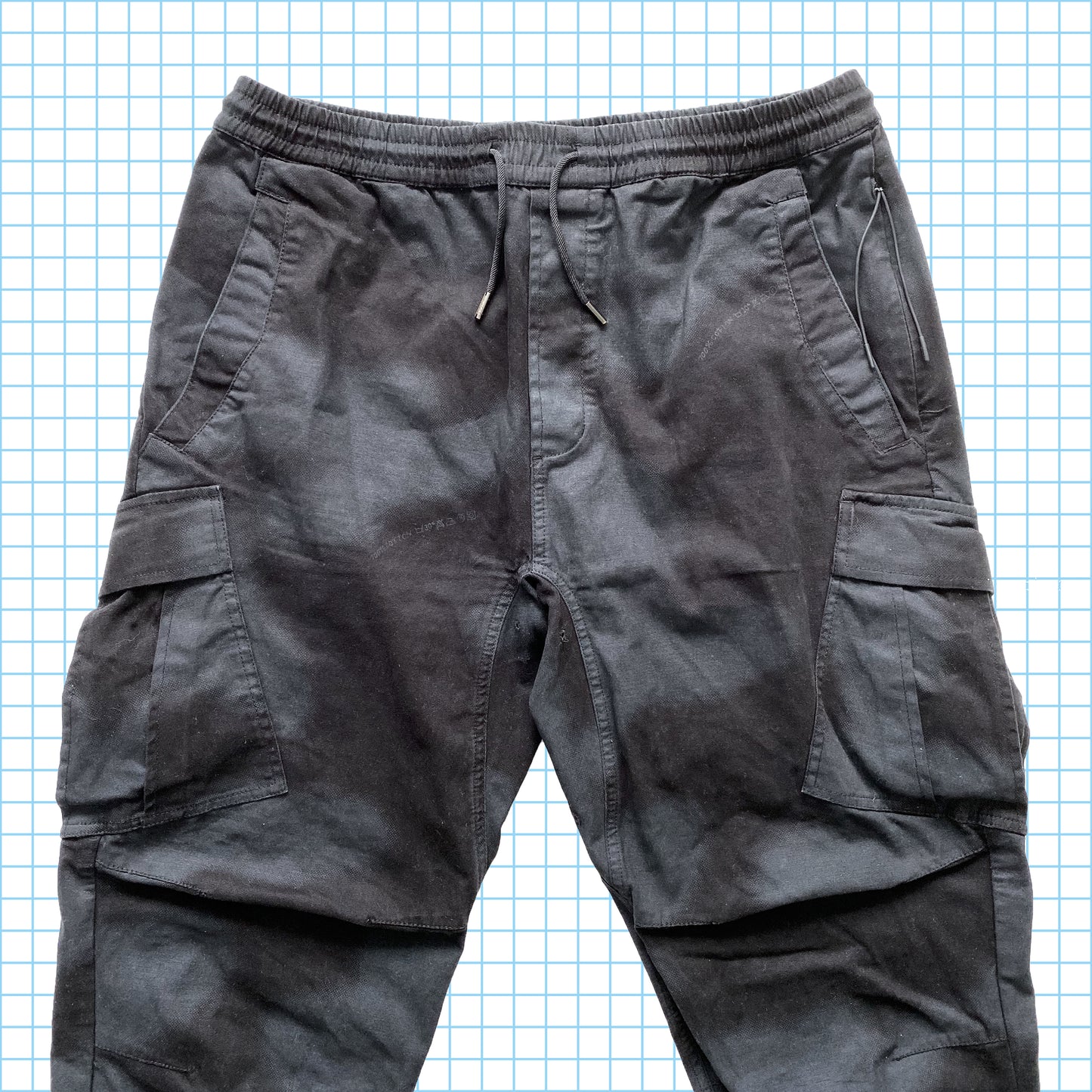 Maharishi Spray Paint Camo Utility Cargos - Moyen