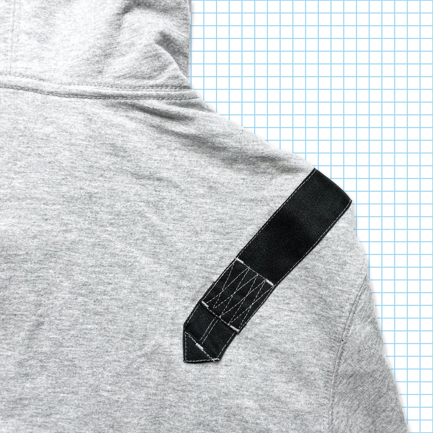 Vintage Maharishi Bondage Strap Zipped Hoodie - Medium