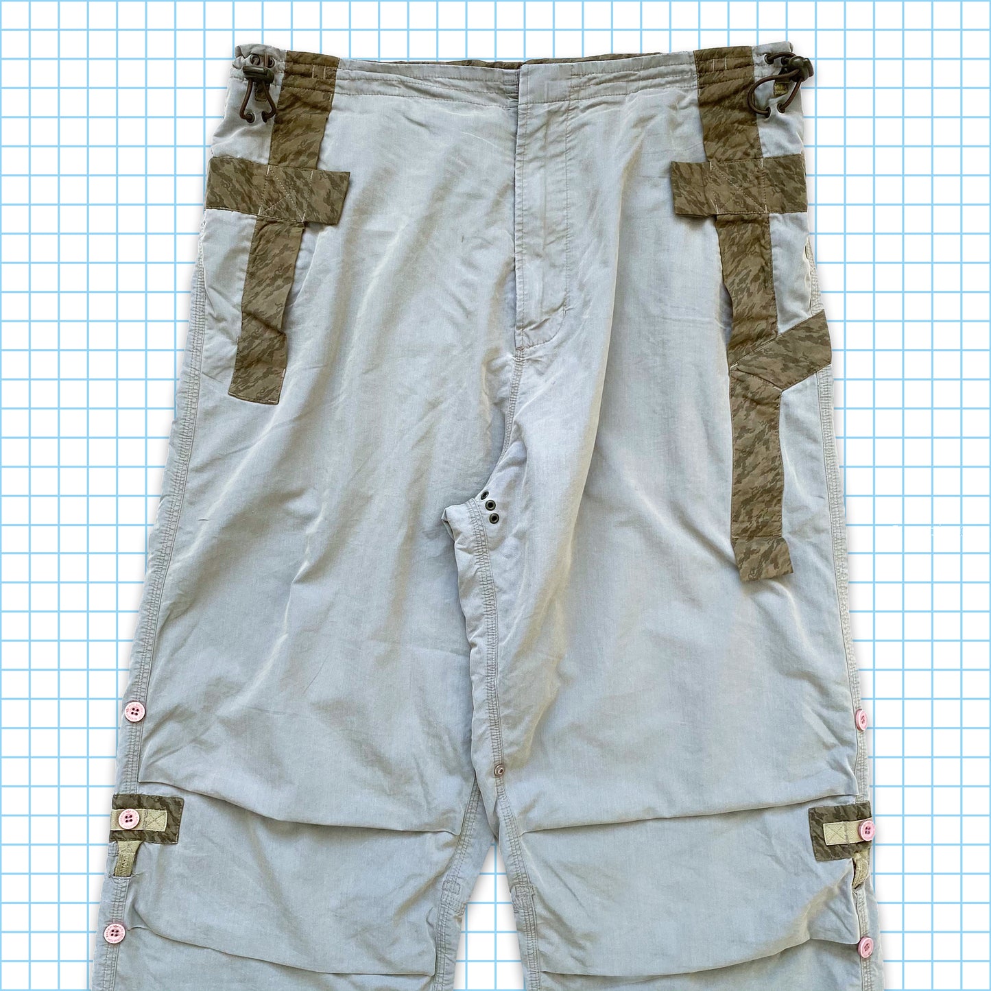 Vintage Maharishi Reworked Strap Webbing Technical Snopants