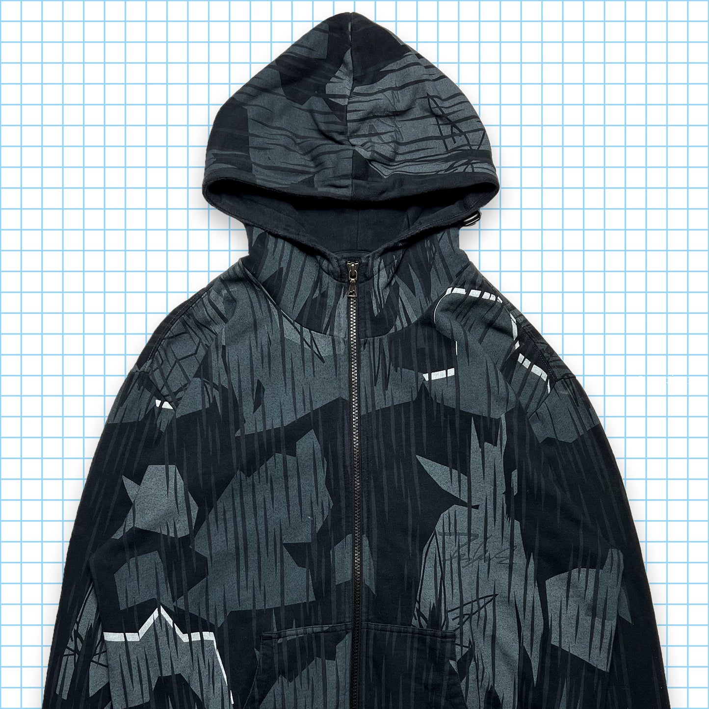 Maharishi x Futura Pointman Camo Zipped Hoodie - Medium / Large