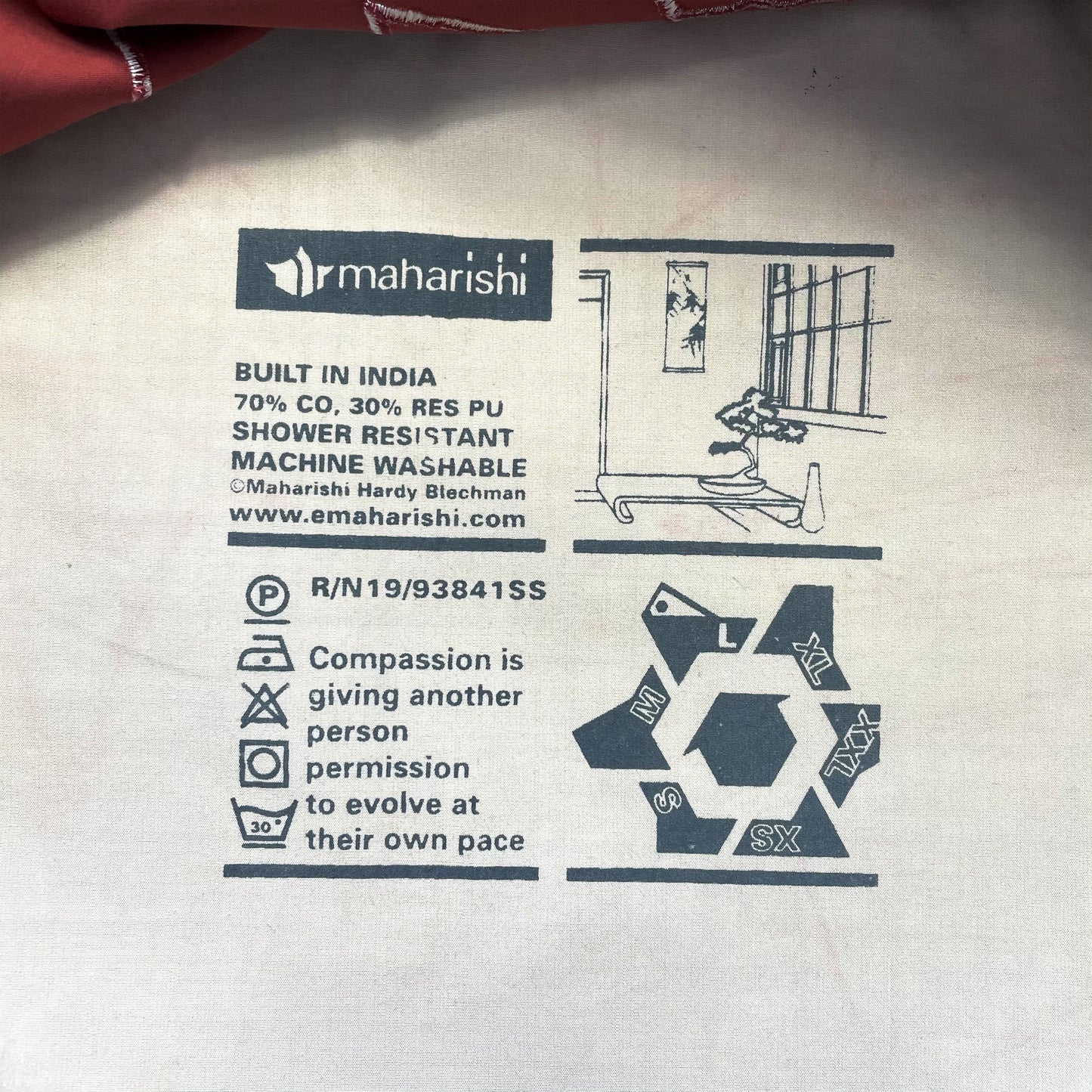 Maharishi x Futura 3M Reflective ‘Pointman’ Quarter Zip Smock AW00’ - Large / Extra Large