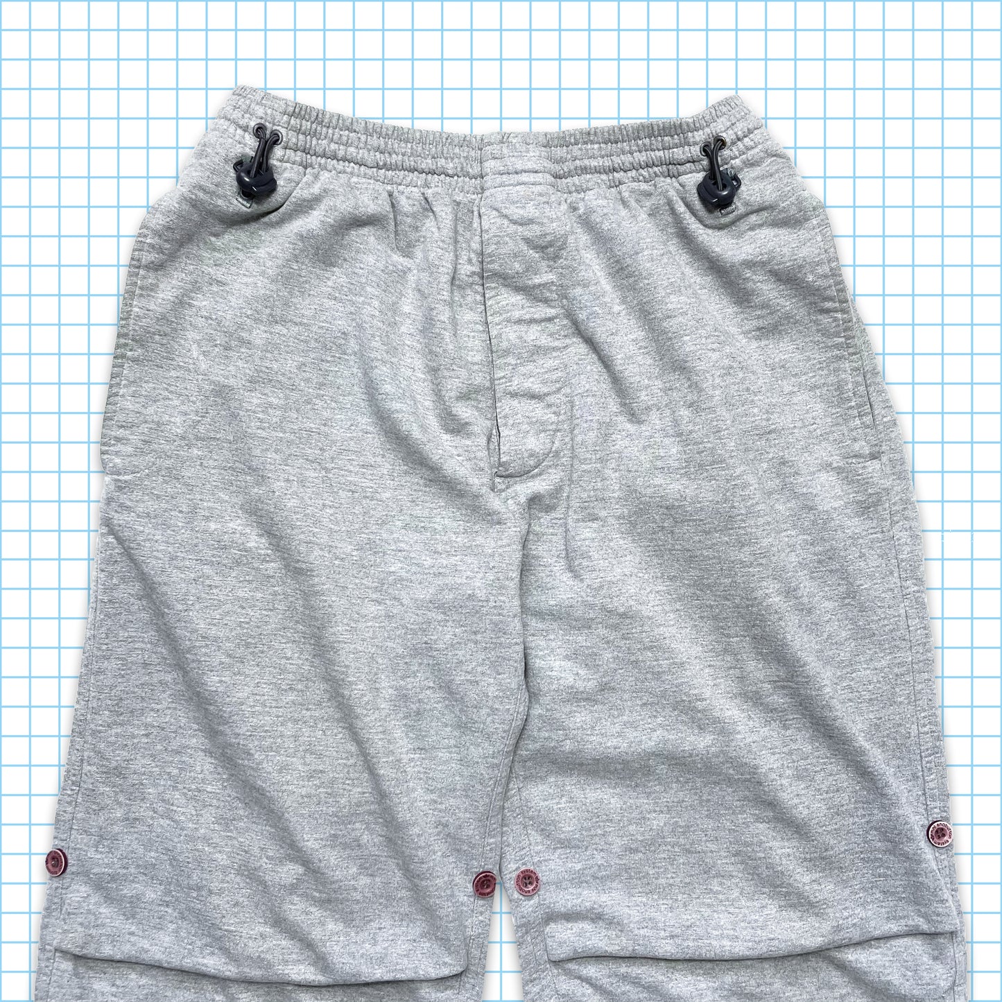 Vintage Maharishi Grey Heavy Jogging Bottom Snopants - Small