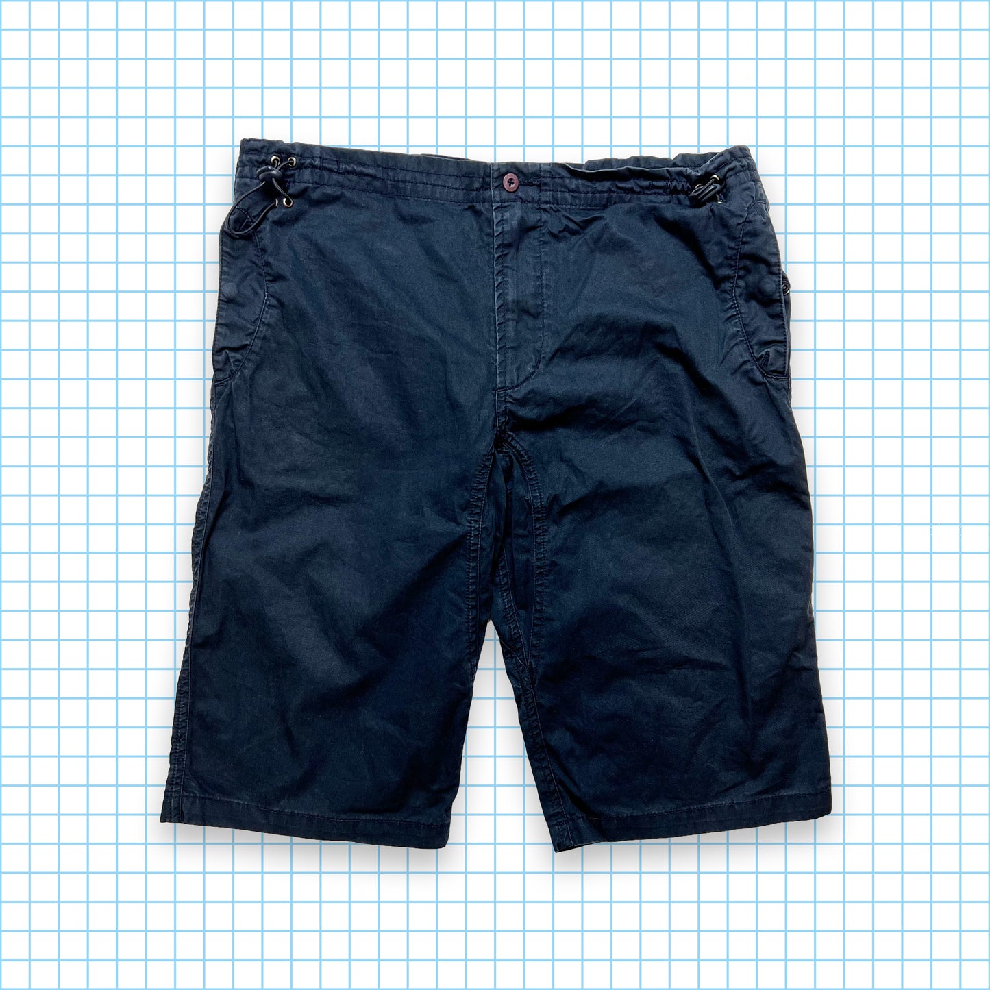 Maharishi Cyborg Dragon Embroidered Tactical Shorts - Small