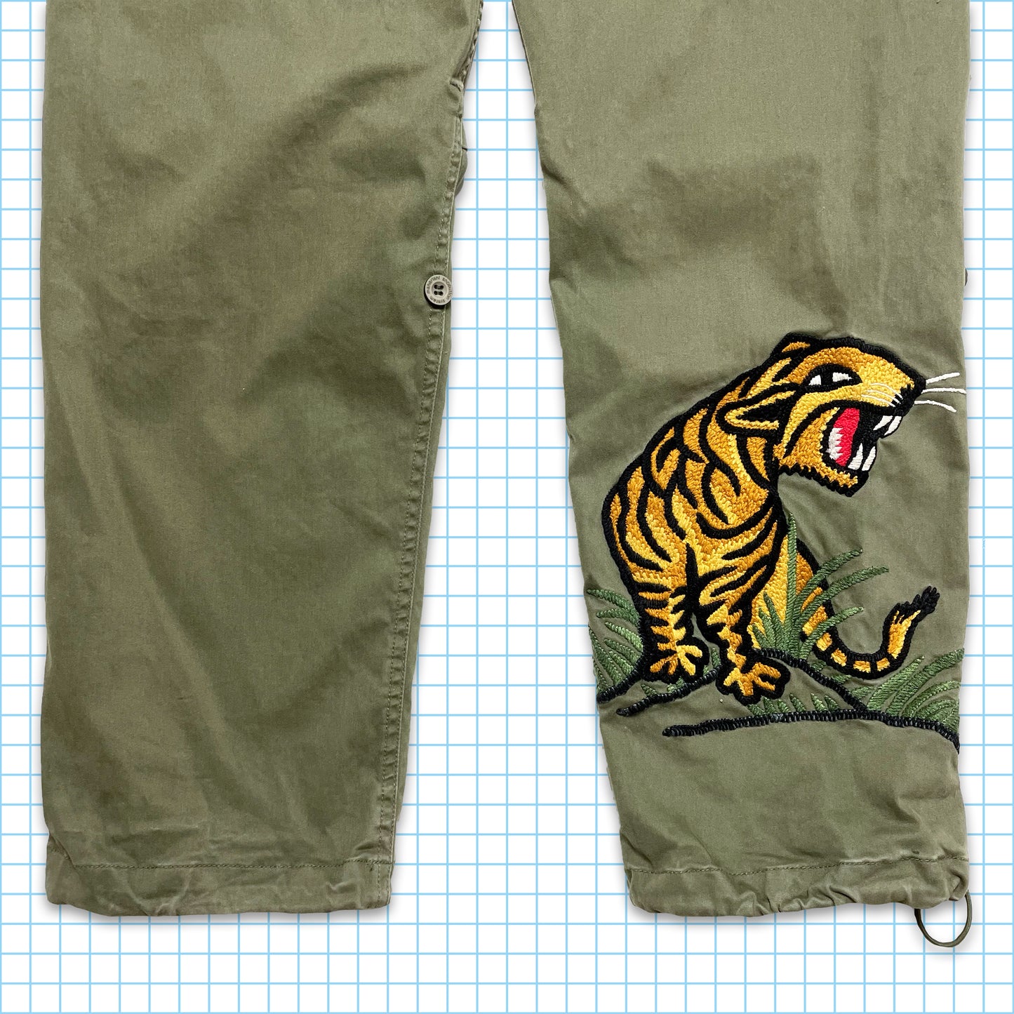 Snopants brodés Maharishi Tiger - Moyen