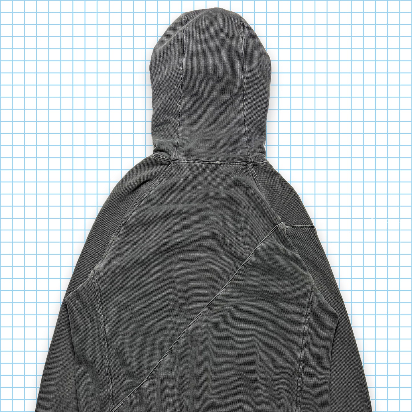 Maharishi Split Panel Balaclava Zipped Hoodie - Medium / Large