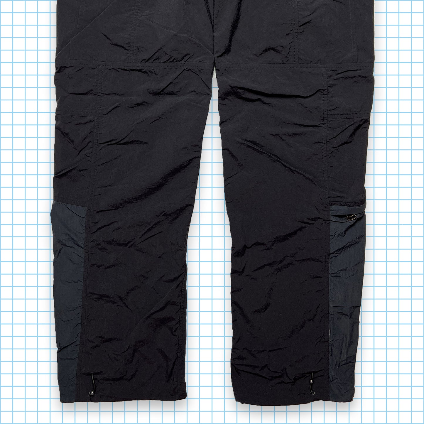 Maharishi Panelled Two Tone Multi Pocket Nylon Cargos SS21' - 32" / 34" Waist