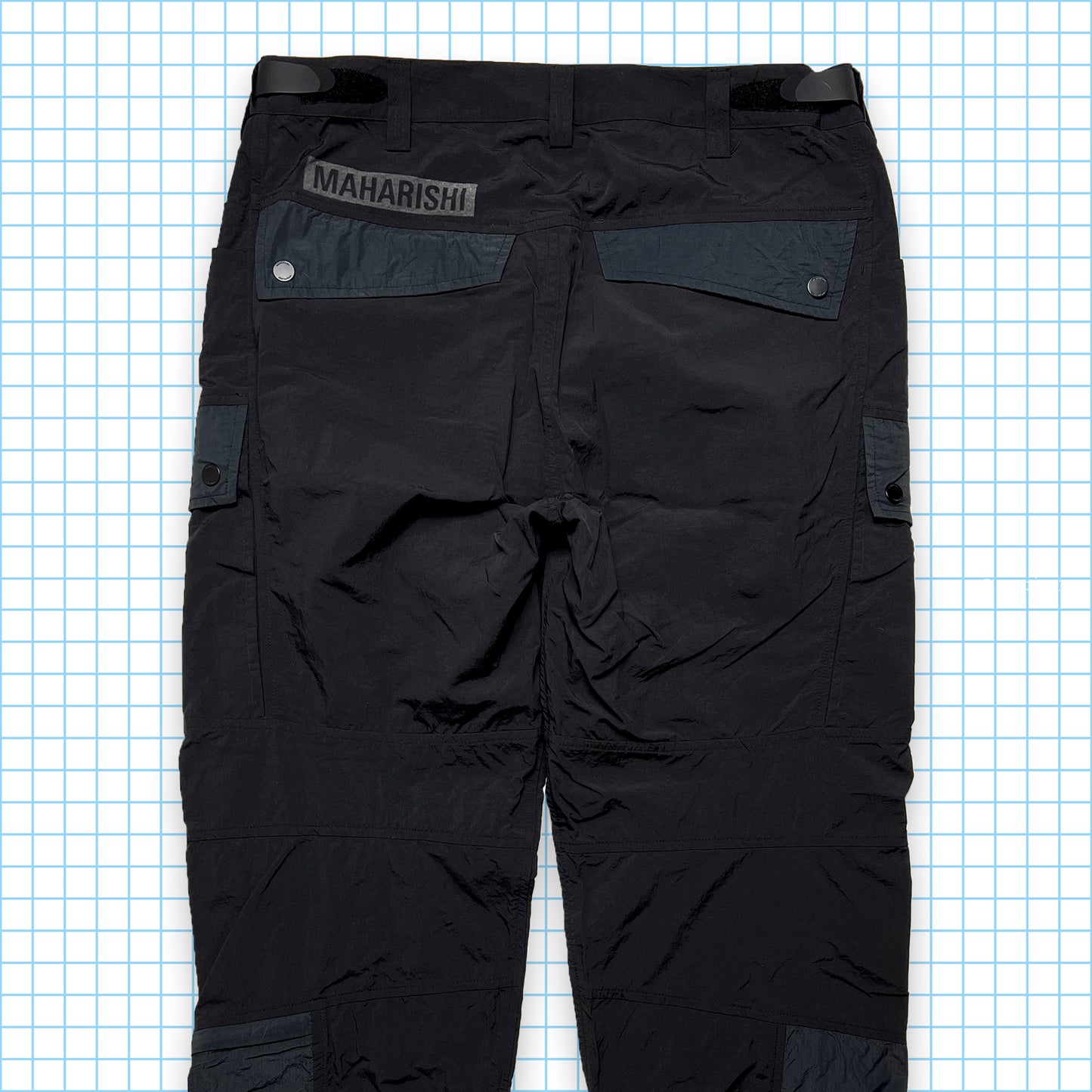 Maharishi Panelled Two Tone Multi Pocket Nylon Cargos SS21' - 32" / 34" Waist
