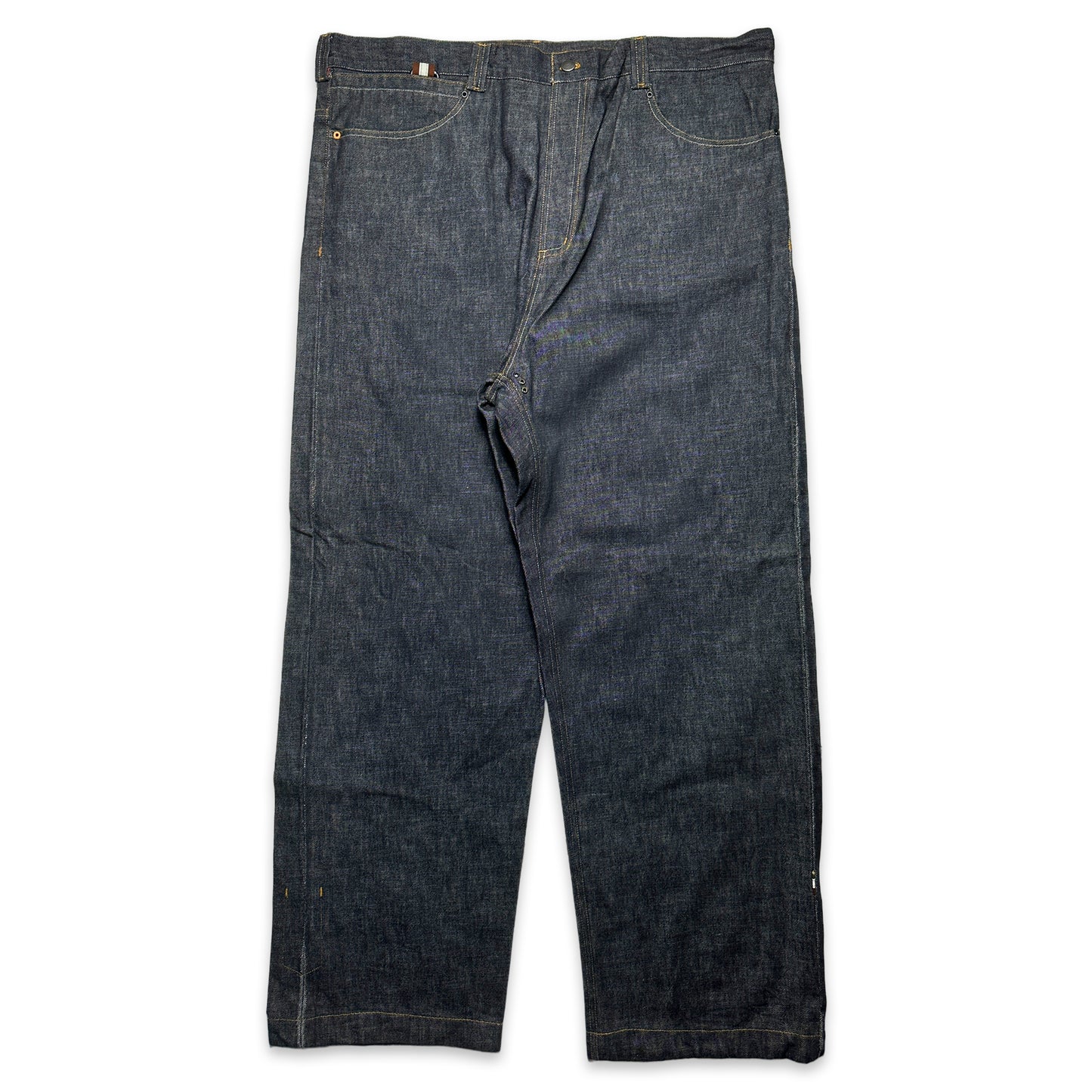 Début des années 2000 Maharishi Tonal Brodé Dragon Selvedge Denim - Taille 36/38 »