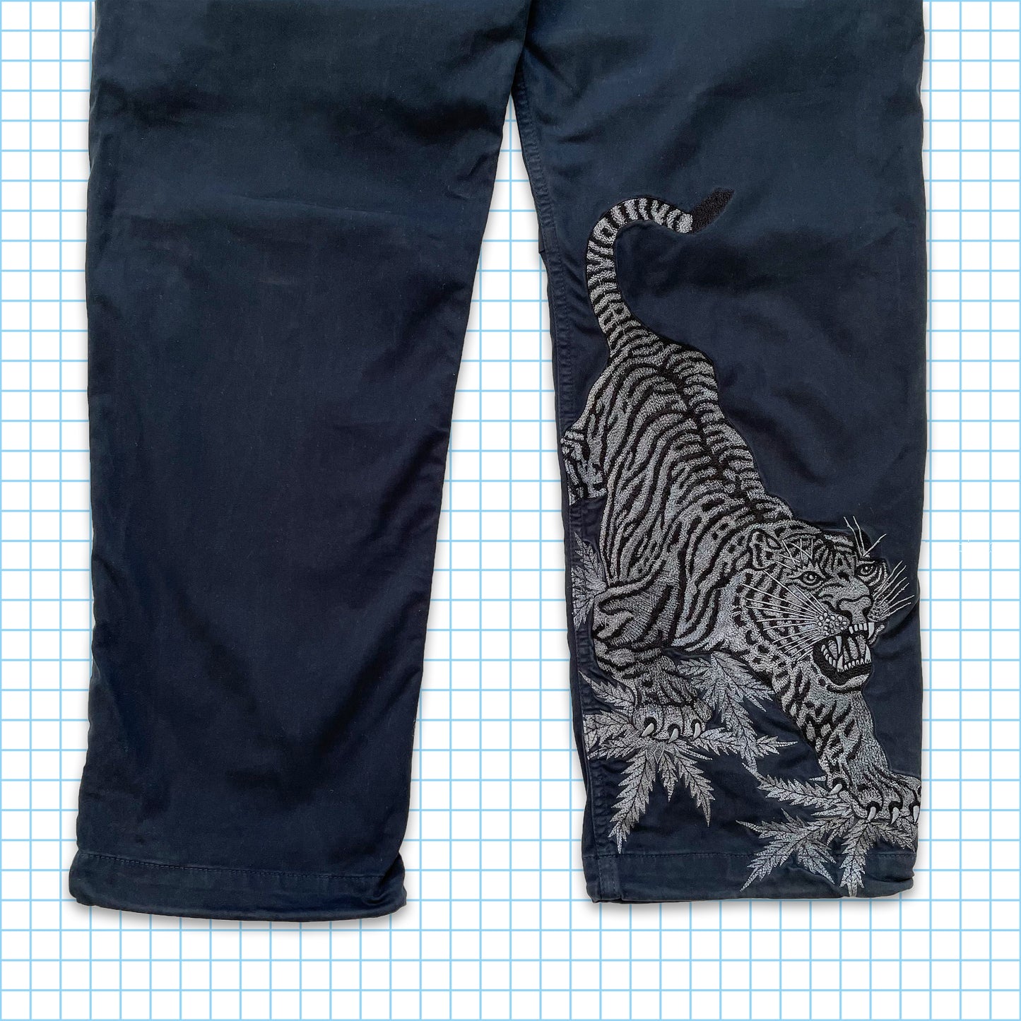 Maharishi Tonal Tiger Embroidered Snopants - Medium