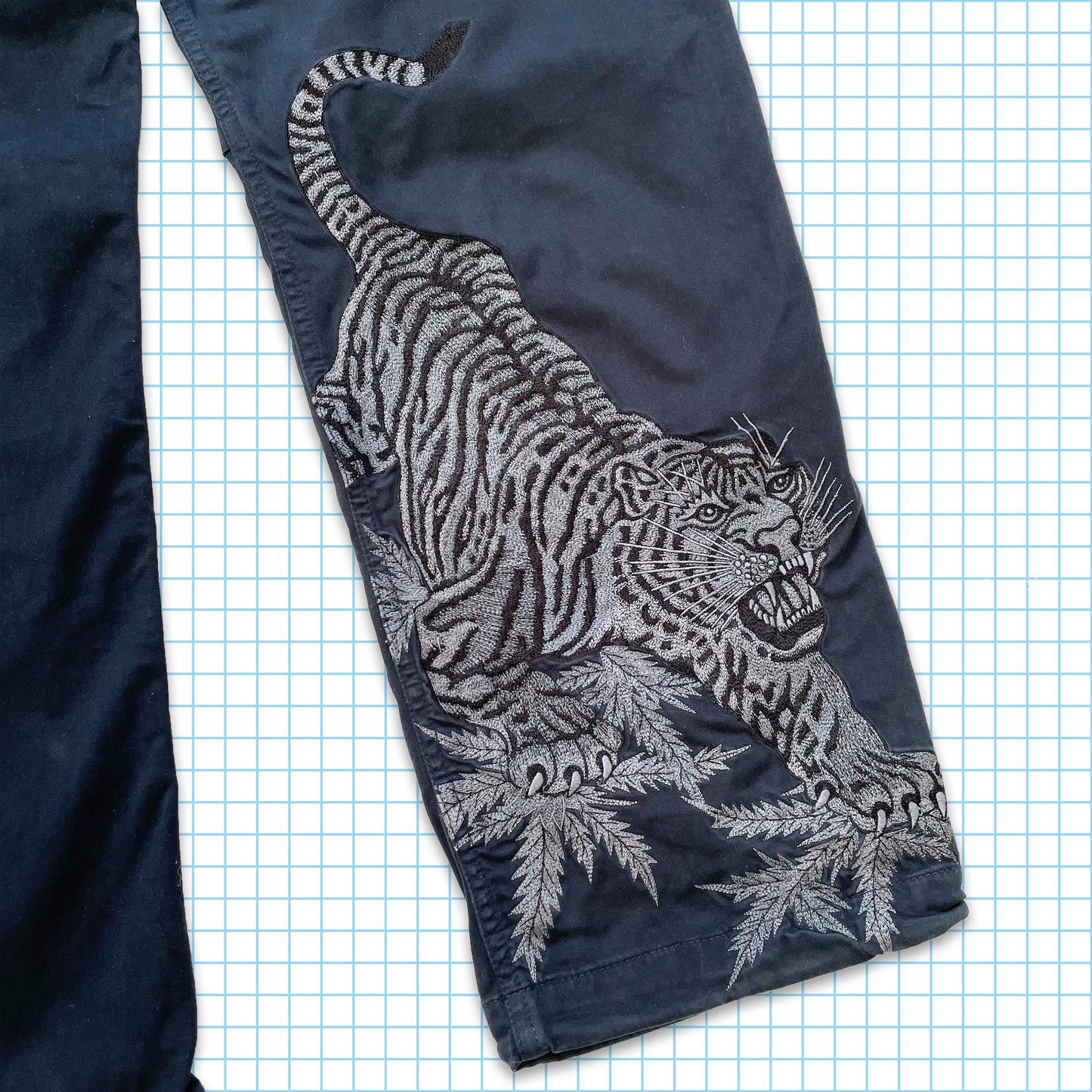 Maharishi Tonal Tiger Embroidered Snopants - Medium