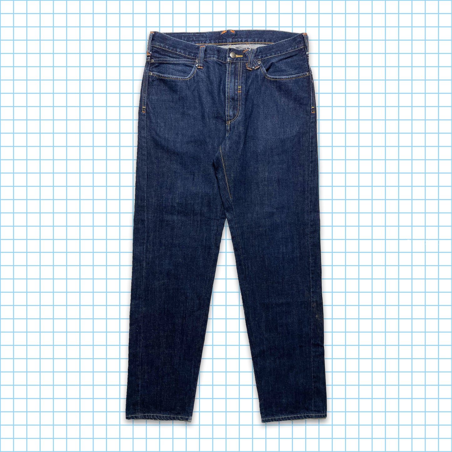 vintage Maharishi Brodé Selvedge Denim - Taille 34 »