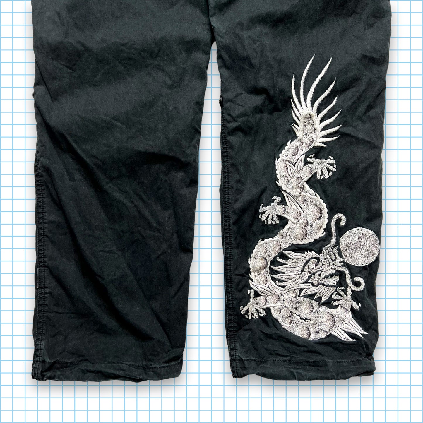 Maharishi White Dragon Snopants - 28/30" Waist