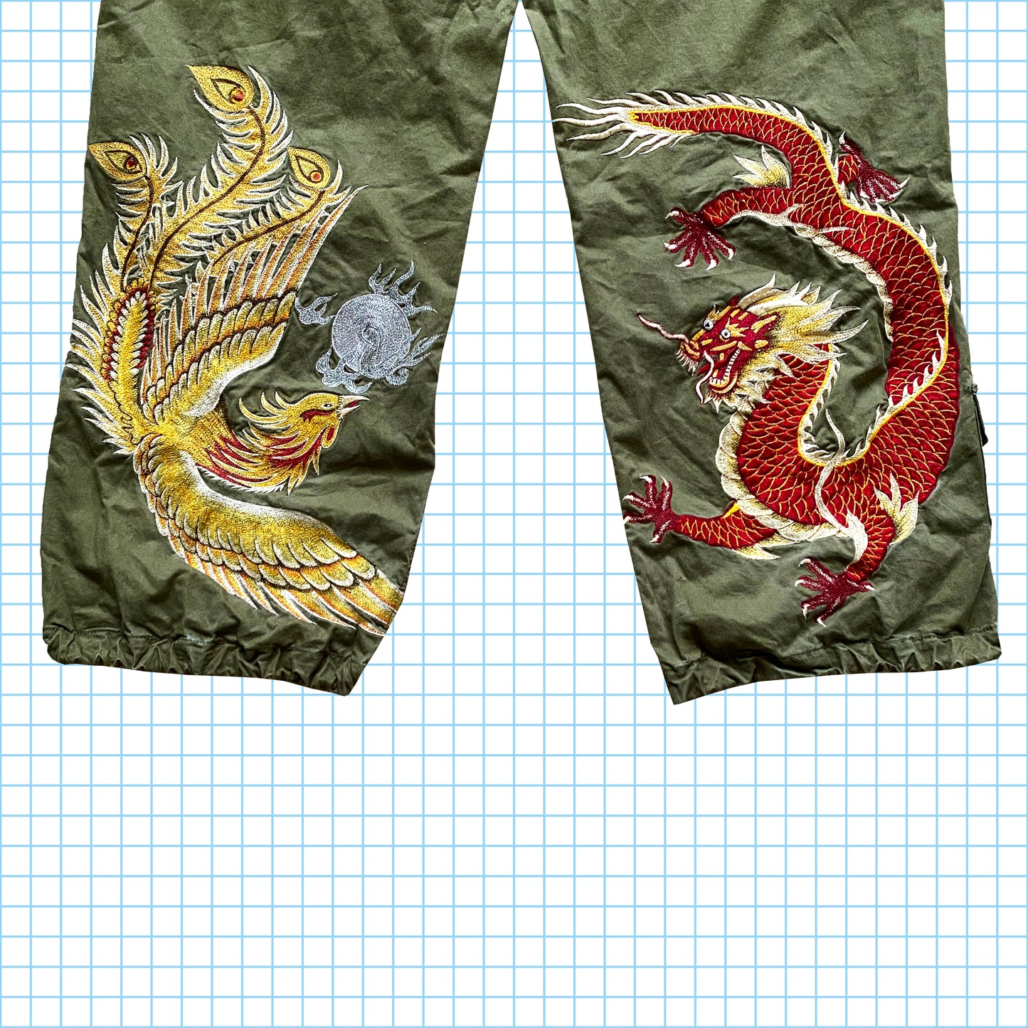 Maharishi Phoenix/Dragon Embroidered Snopants