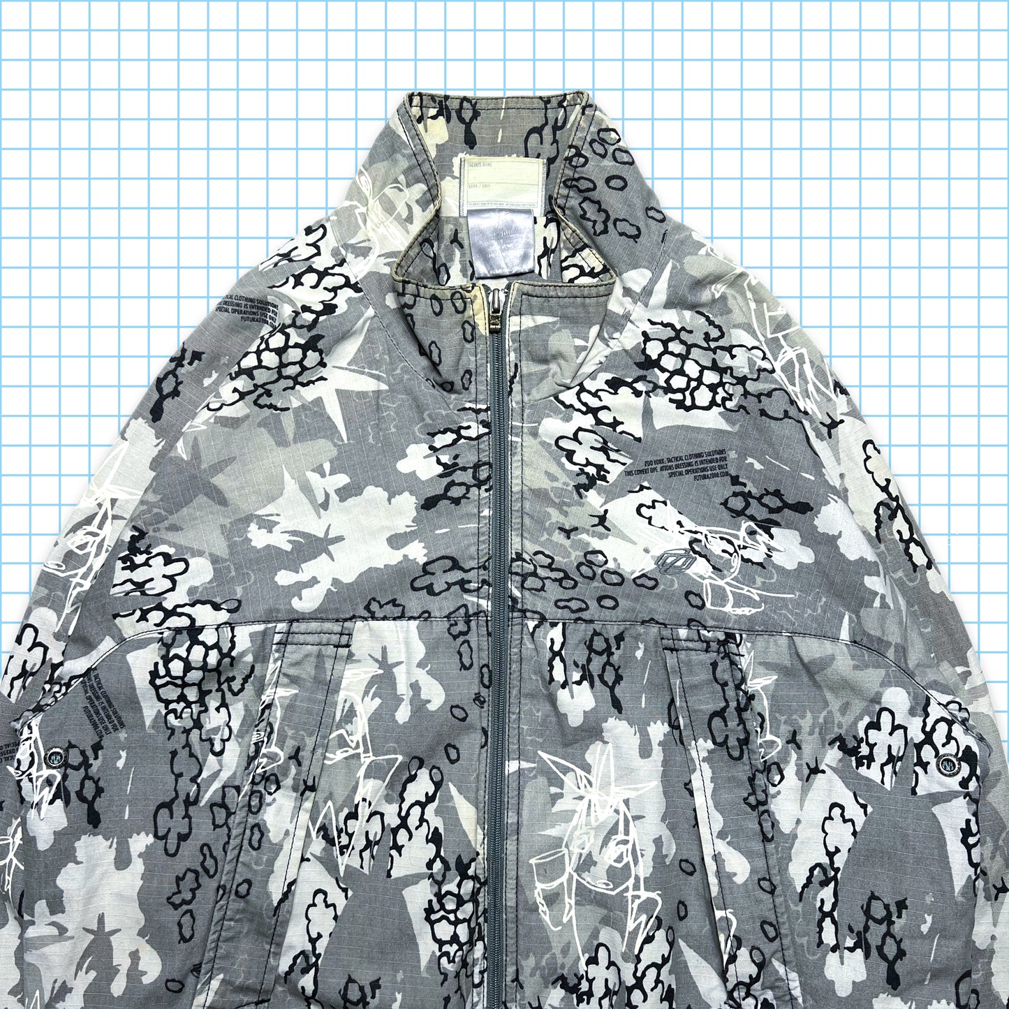 Maharishi x Zoo York x Futura 'Pointman' Ice Camo Jacket - Medium / Large