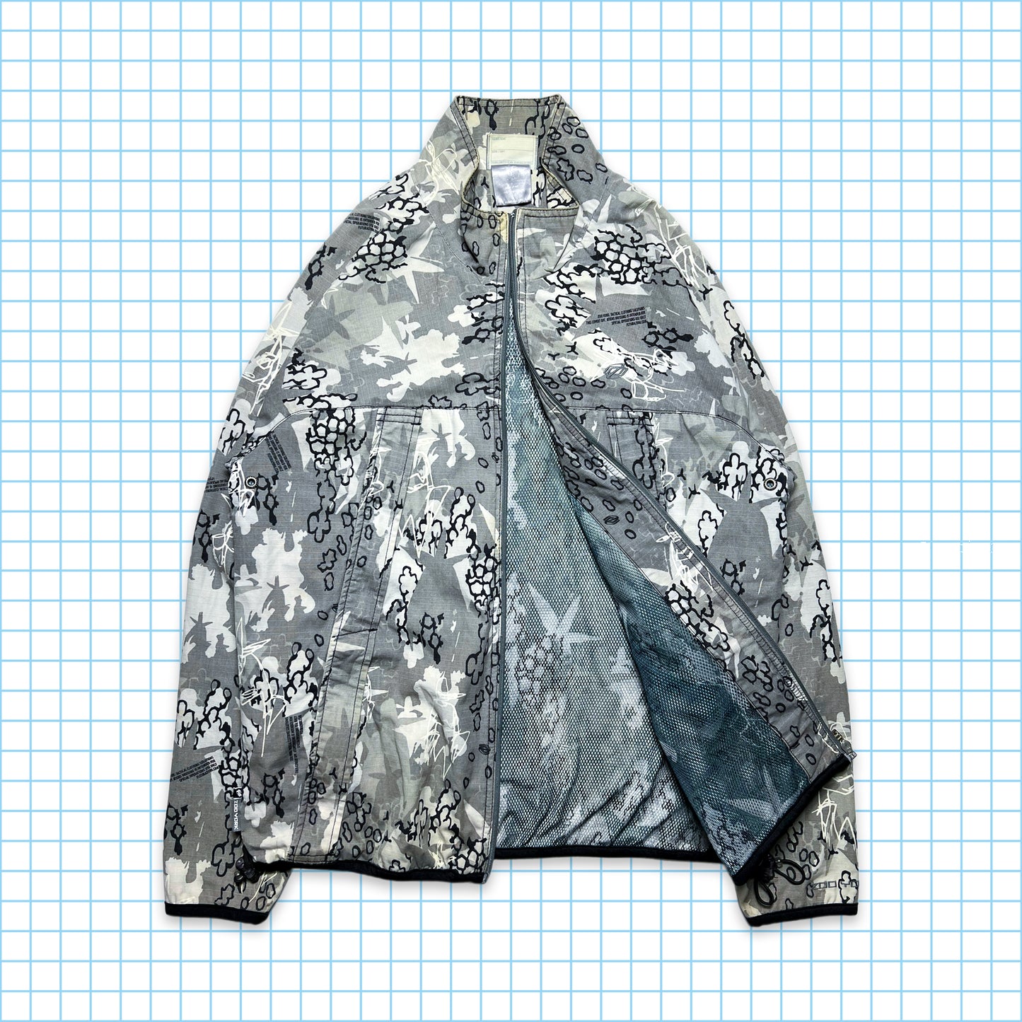 Maharishi x Zoo York x Futura 'Pointman' Ice Camo Jacket - Medium / Large