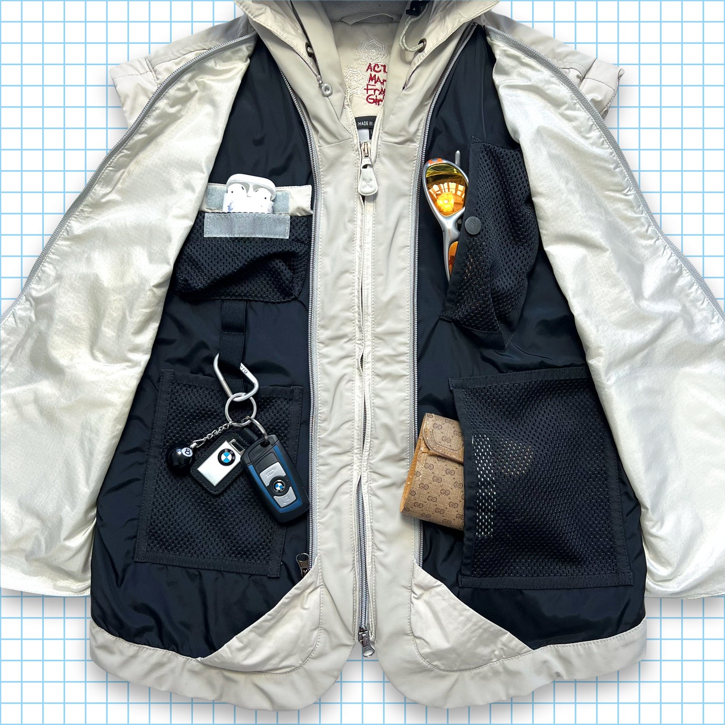 Marithé + François Girbaud Transformable Butterfly Vest - Small / Medium