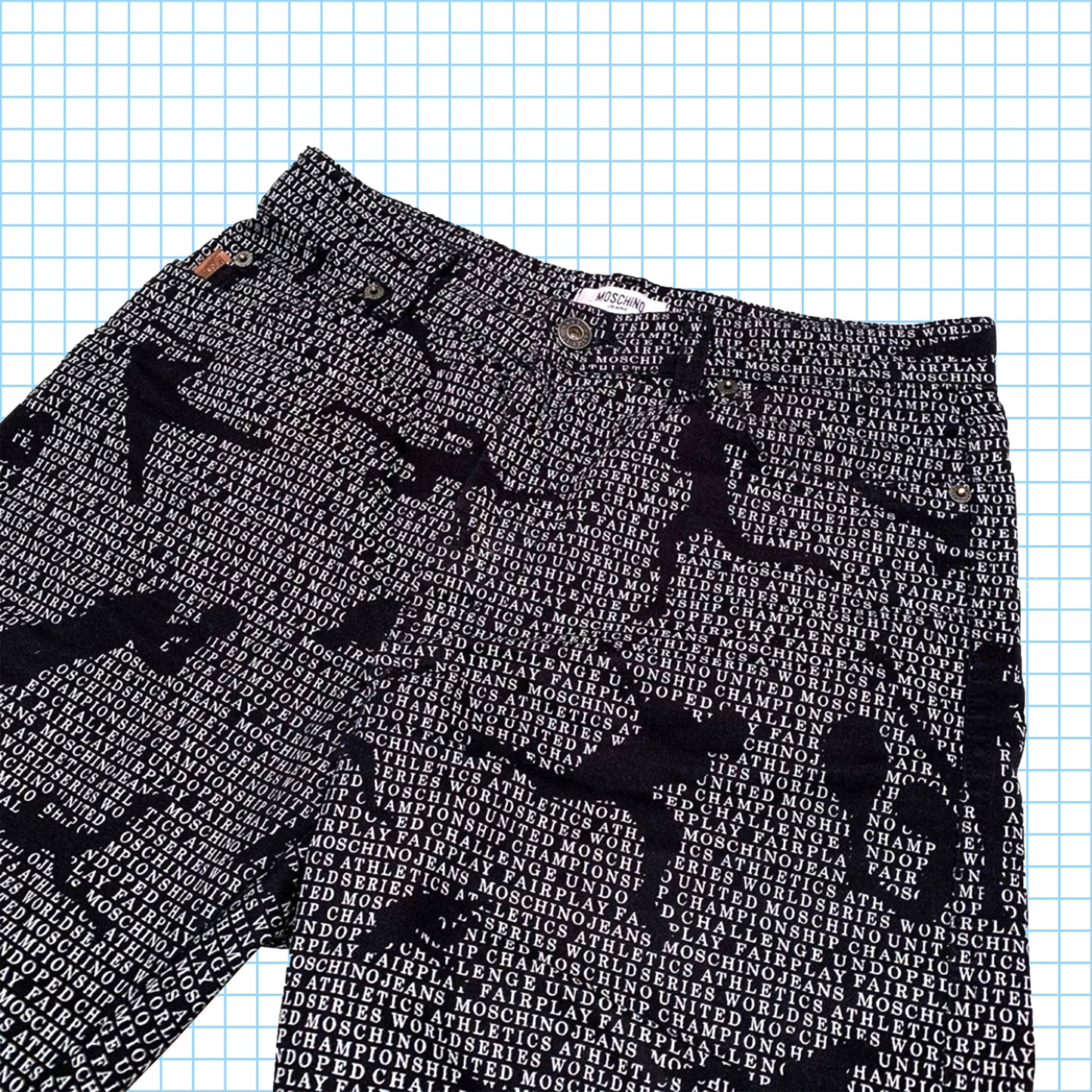 Moschino ‘Fair Play’ Jeans