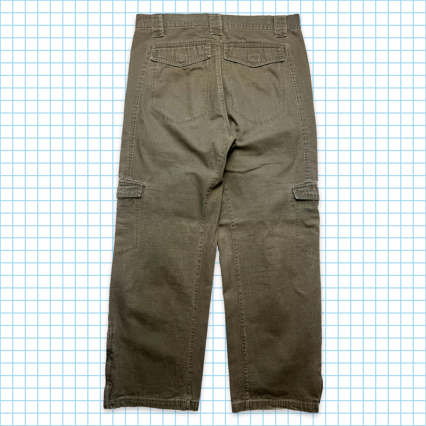 Nike Washed Grey/Brown Cargo Pant - 34" / 36" Waist