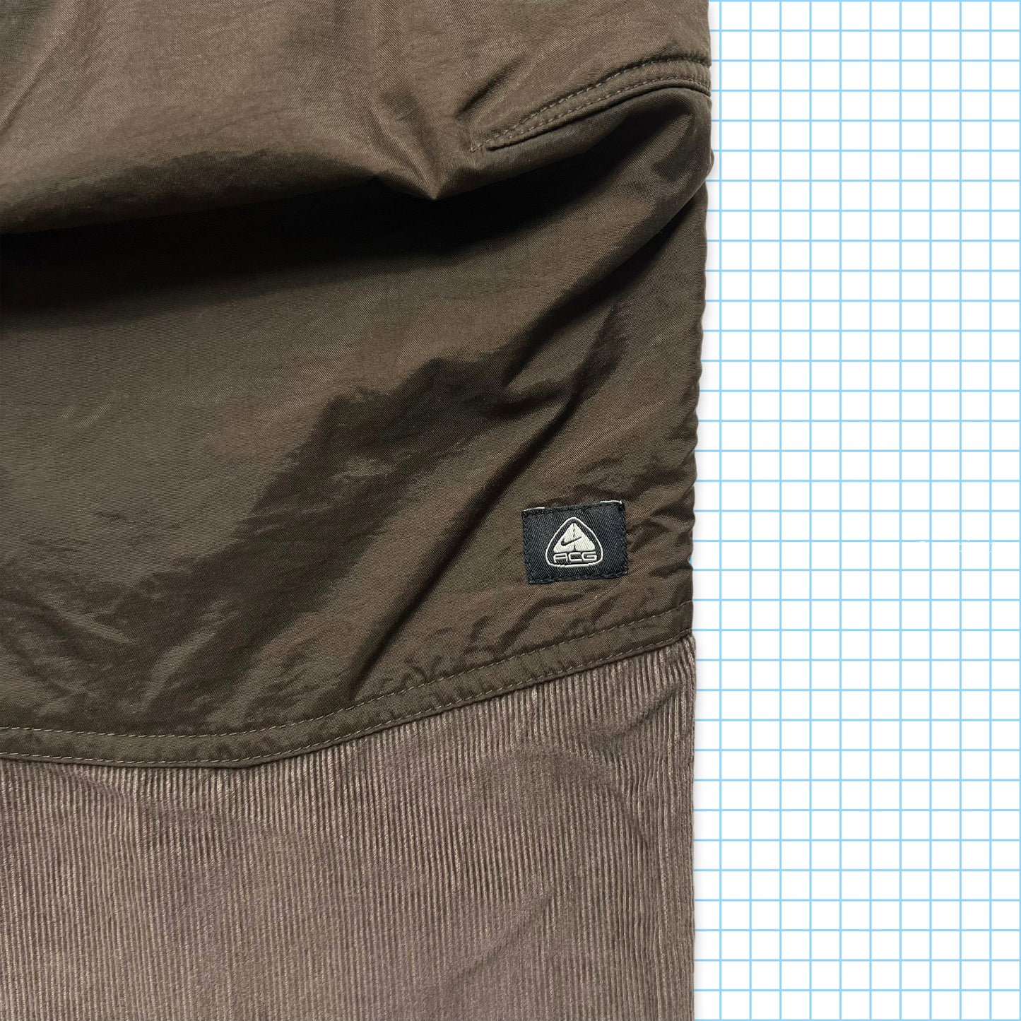 Nike ACG Baby Cord/Nylon Baggy Pant - 32" Waist