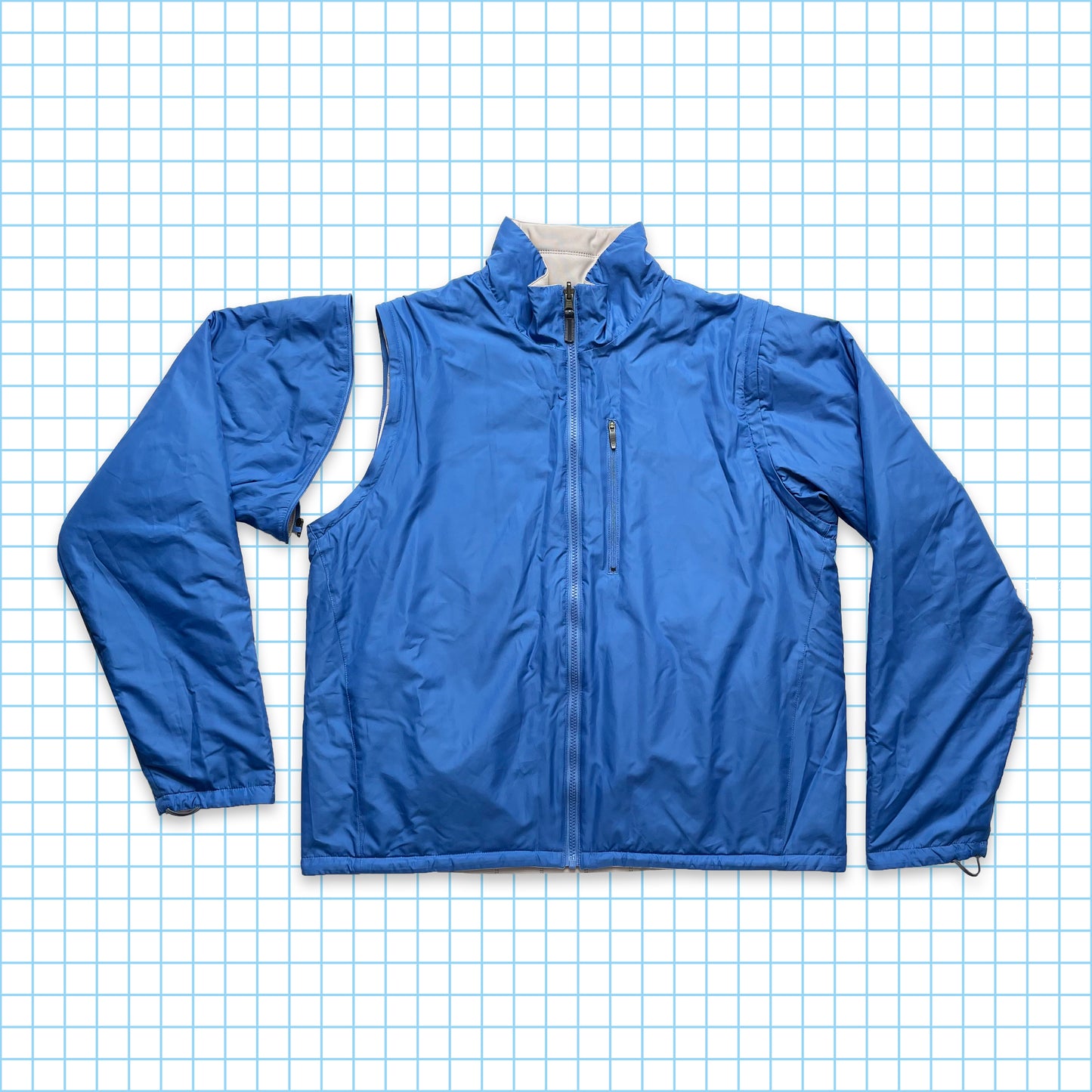 Nike ACG Sky Blue 5in1 Padded Heavy Weight Jacket Holiday 03' - Large